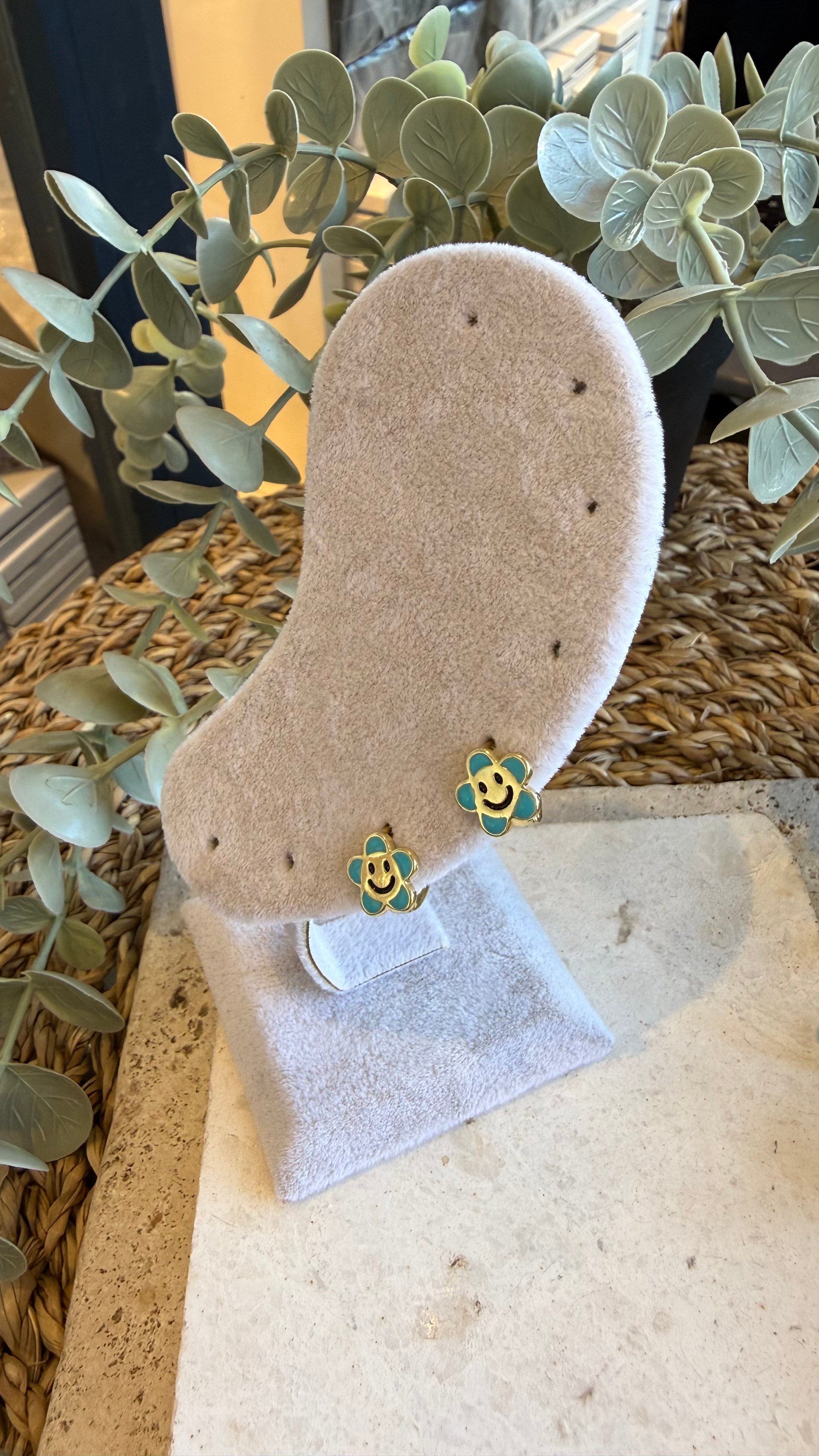Xuping Özel Seri 14k Gold Renk Küpe