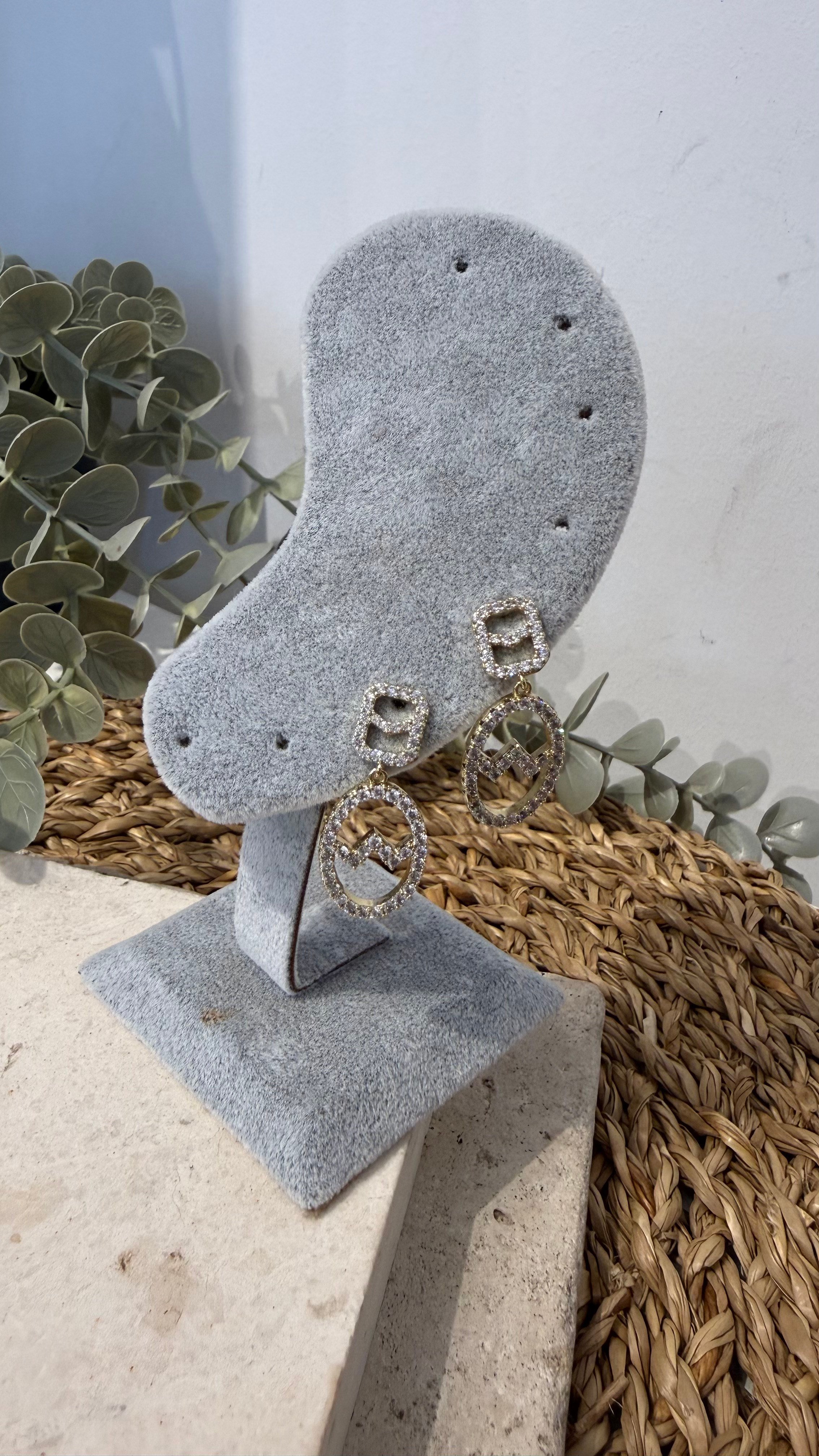 Xuping Özel Seri 14k Gold Renk Küpe