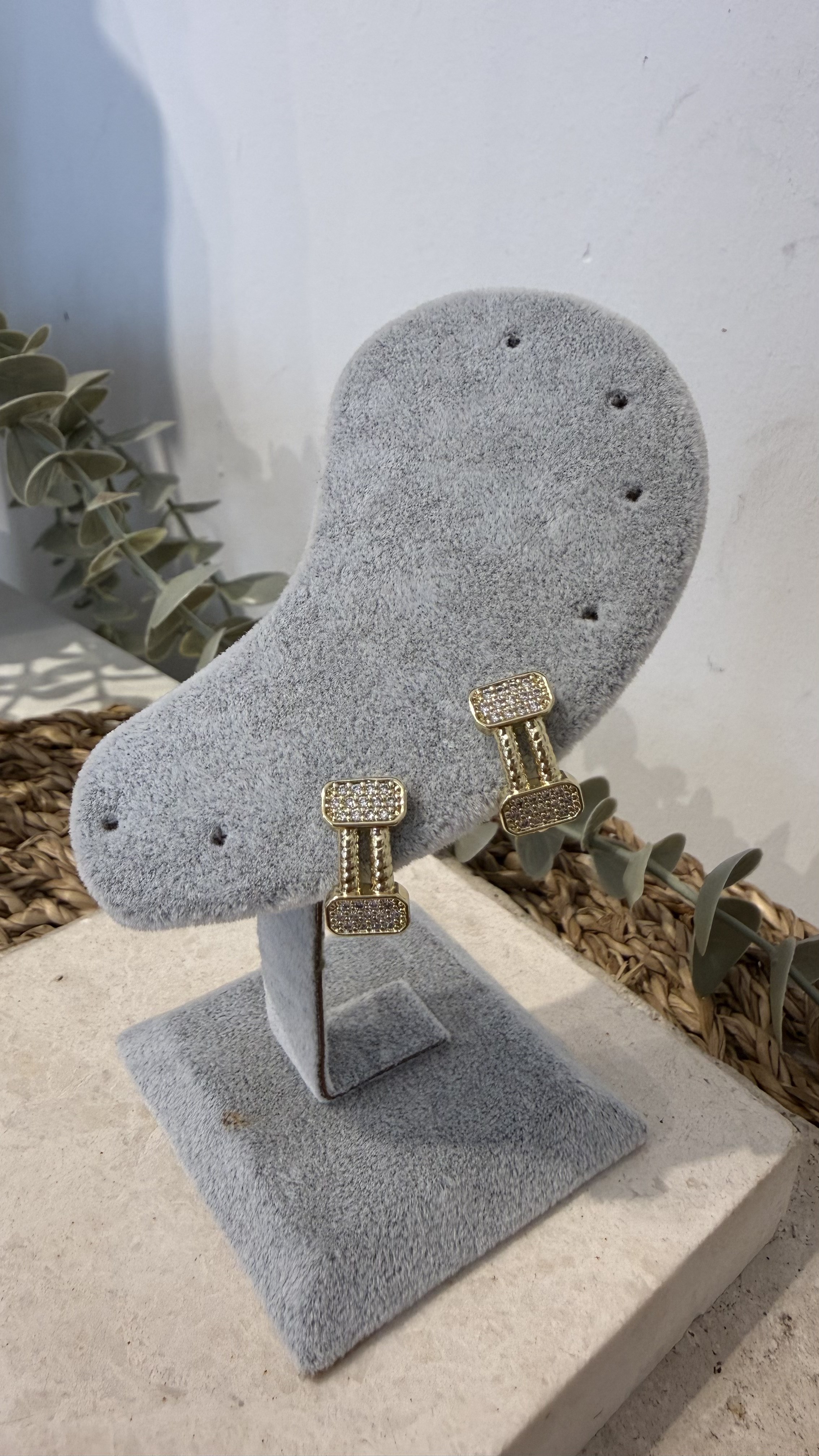 Xuping Özel Seri 14k Gold Renk Küpe