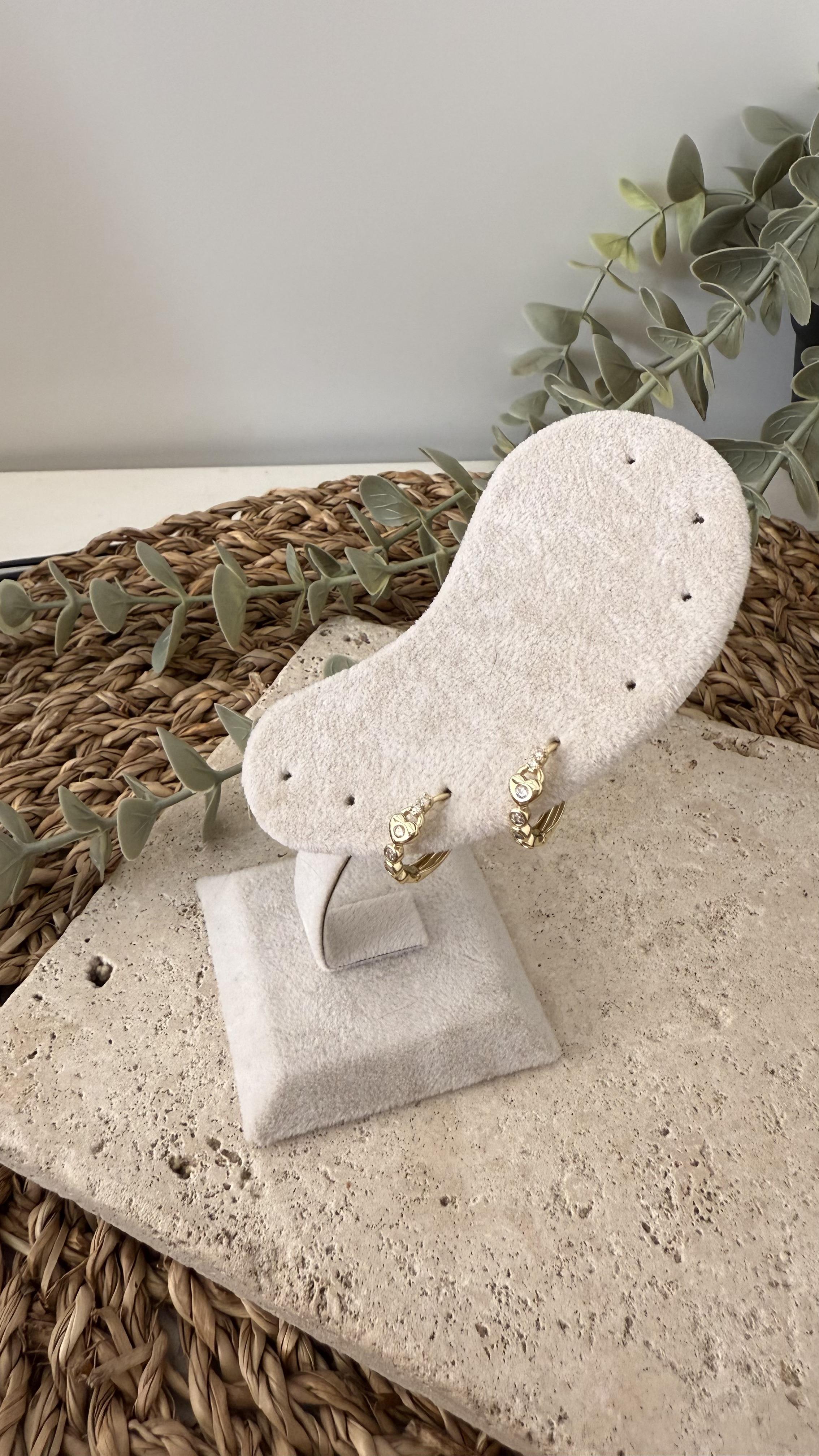 Xuping Özel Seri 14k Gold Renk Küpe