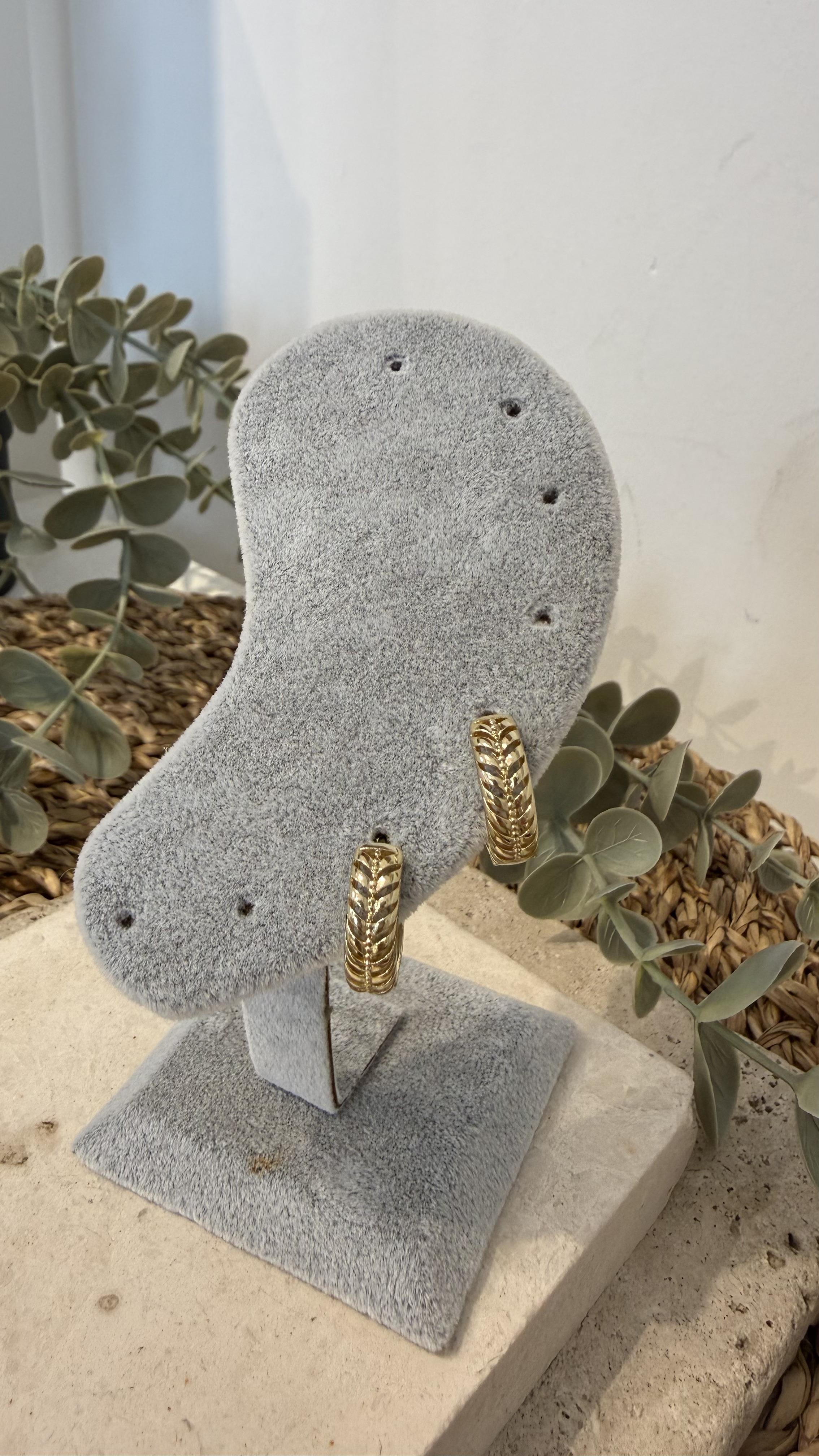 Xuping Özel Seri 14k Gold Renk Küpe