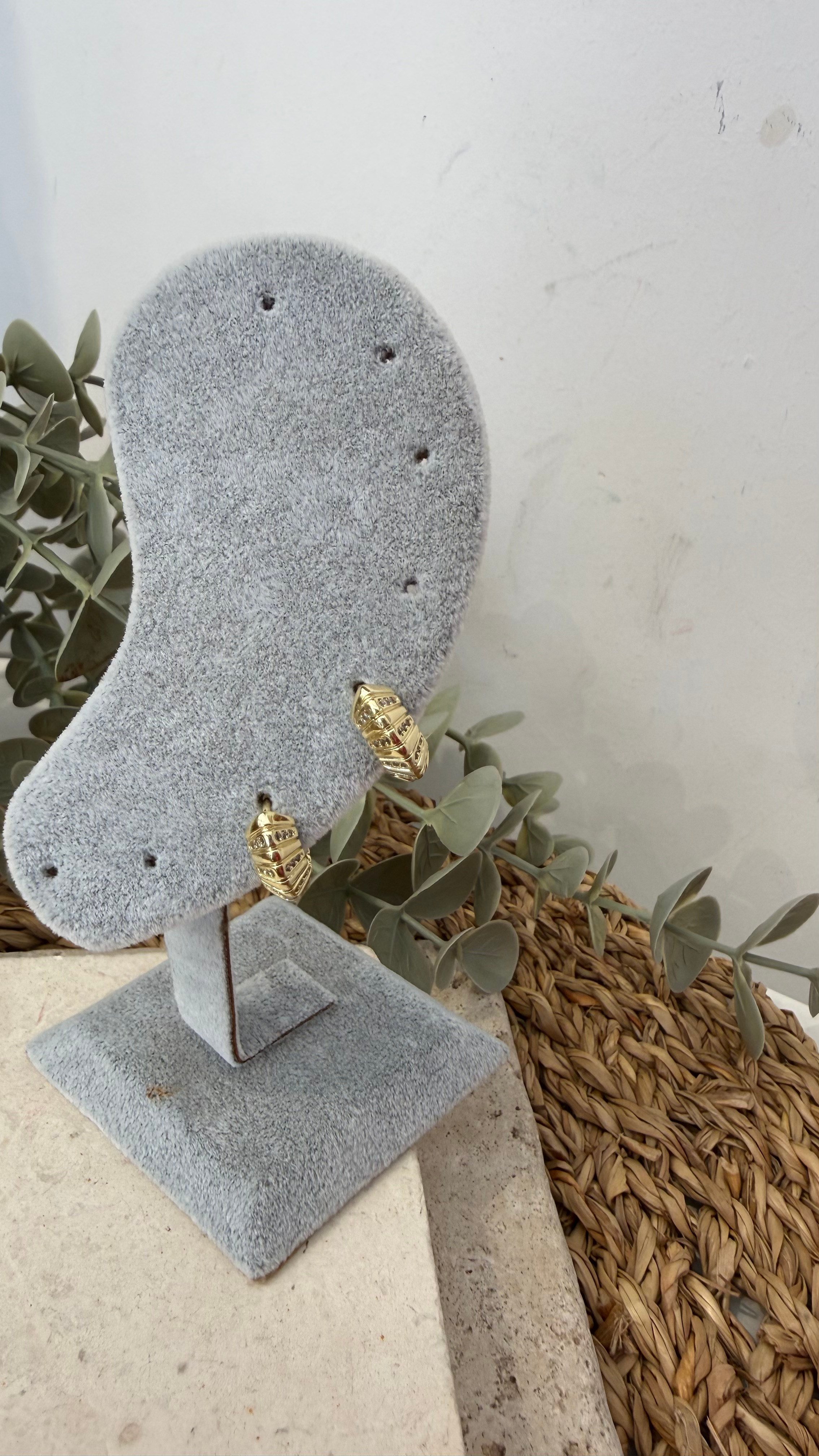 Xuping Özel Seri 14k Gold Renk Küpe