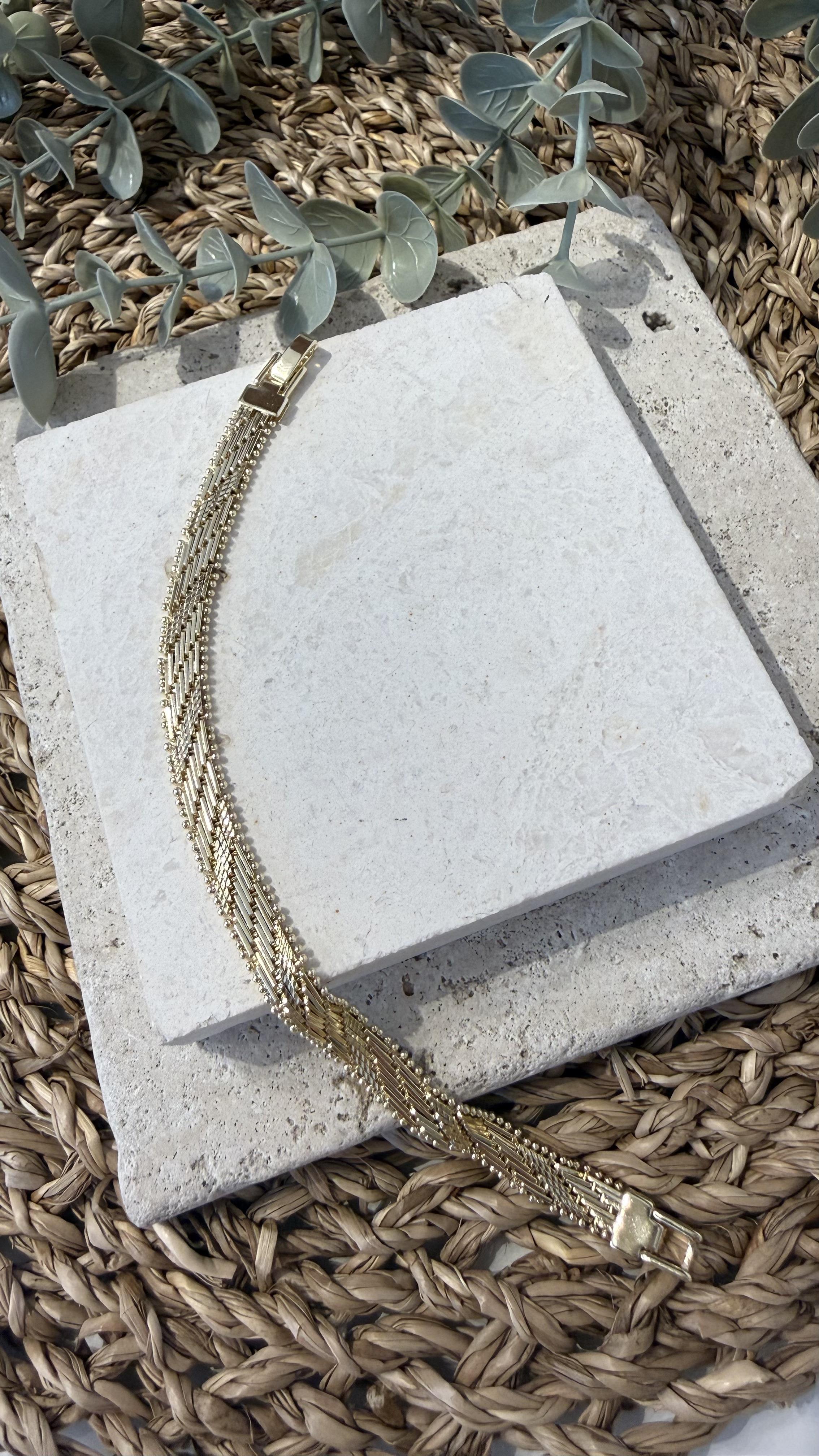 Xuping Özel Seri Gold Renk 14k Bileklik