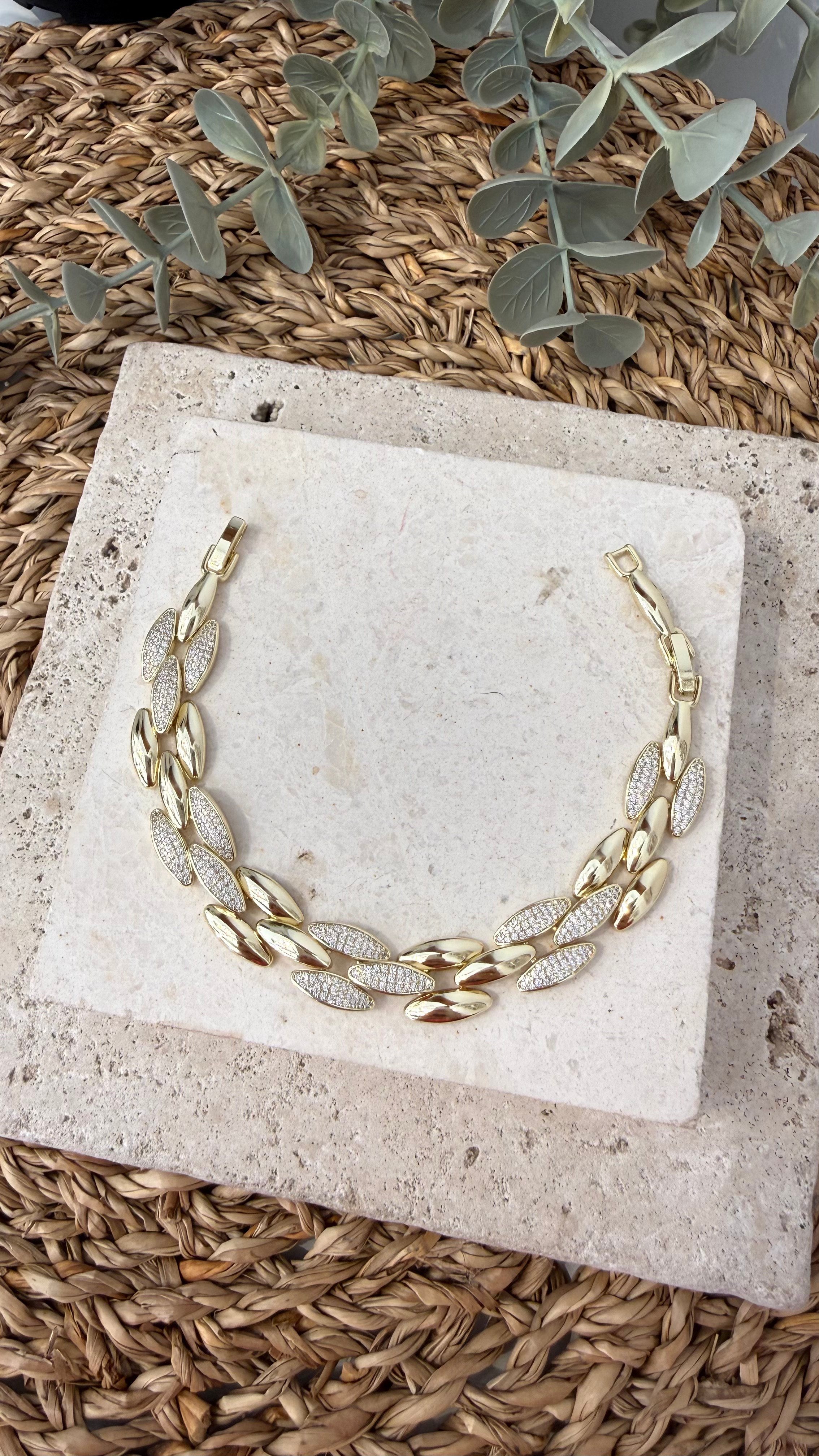 Xuping Özel Seri Gold Renk 14k Bileklik