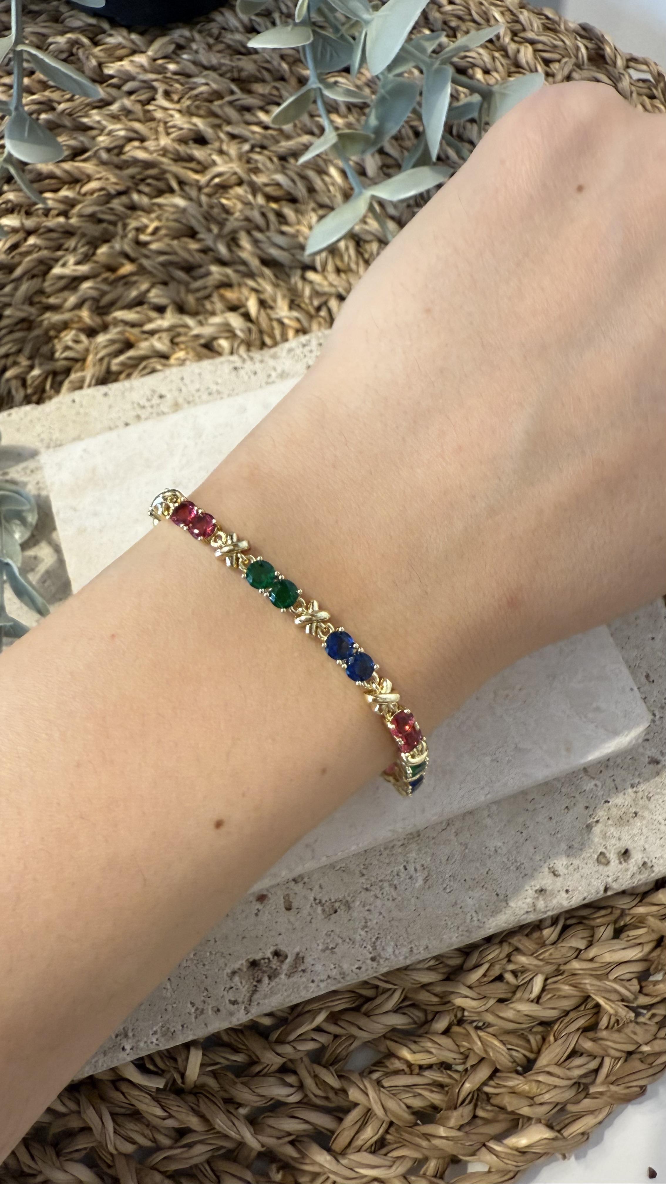 Xuping Özel Seri Gold Renk 14k Bileklik