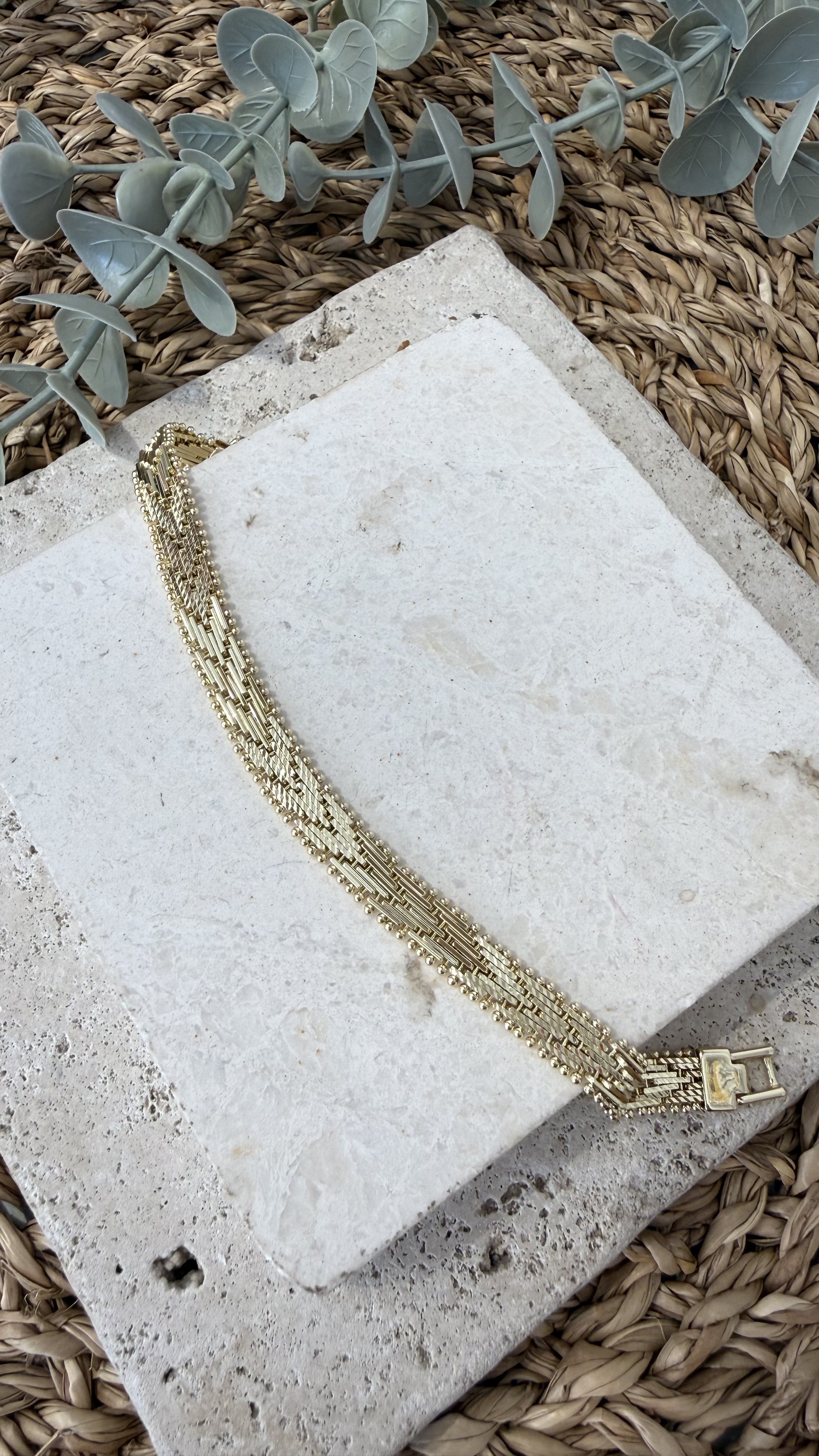 Xuping Özel Seri Gold Renk 14k Bileklik