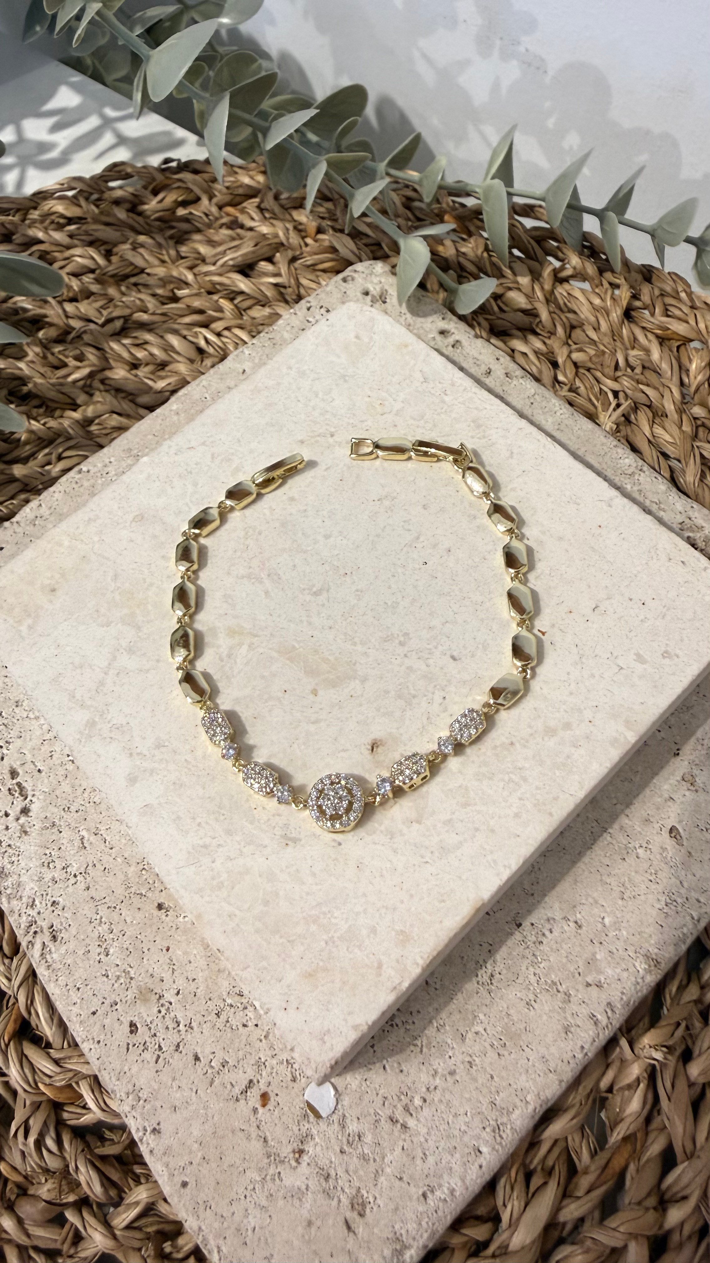 Xuping Özel Seri Gold Renk 14k Bileklik