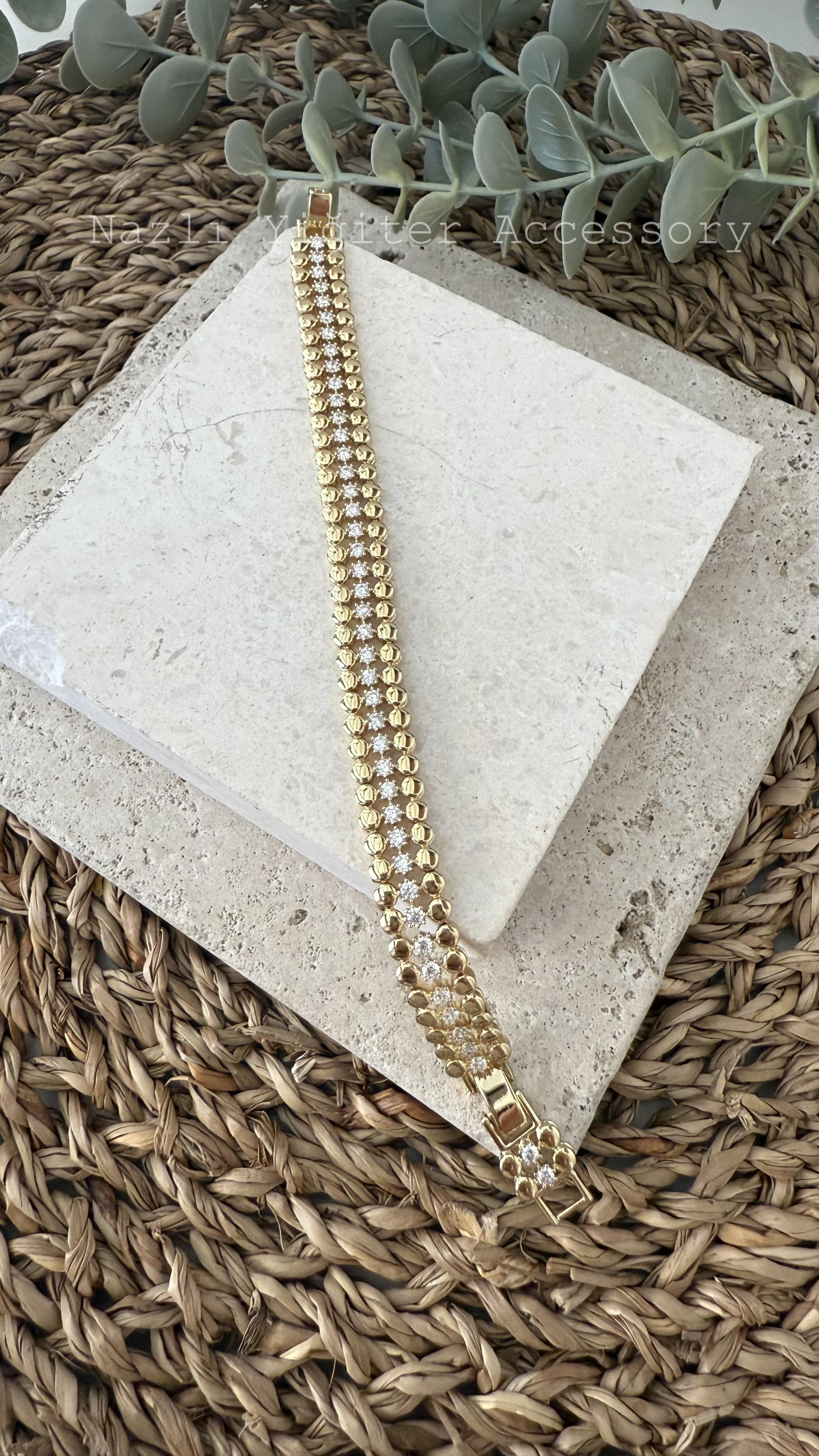 Xuping Özel Seri Gold Renk 14k Bileklik