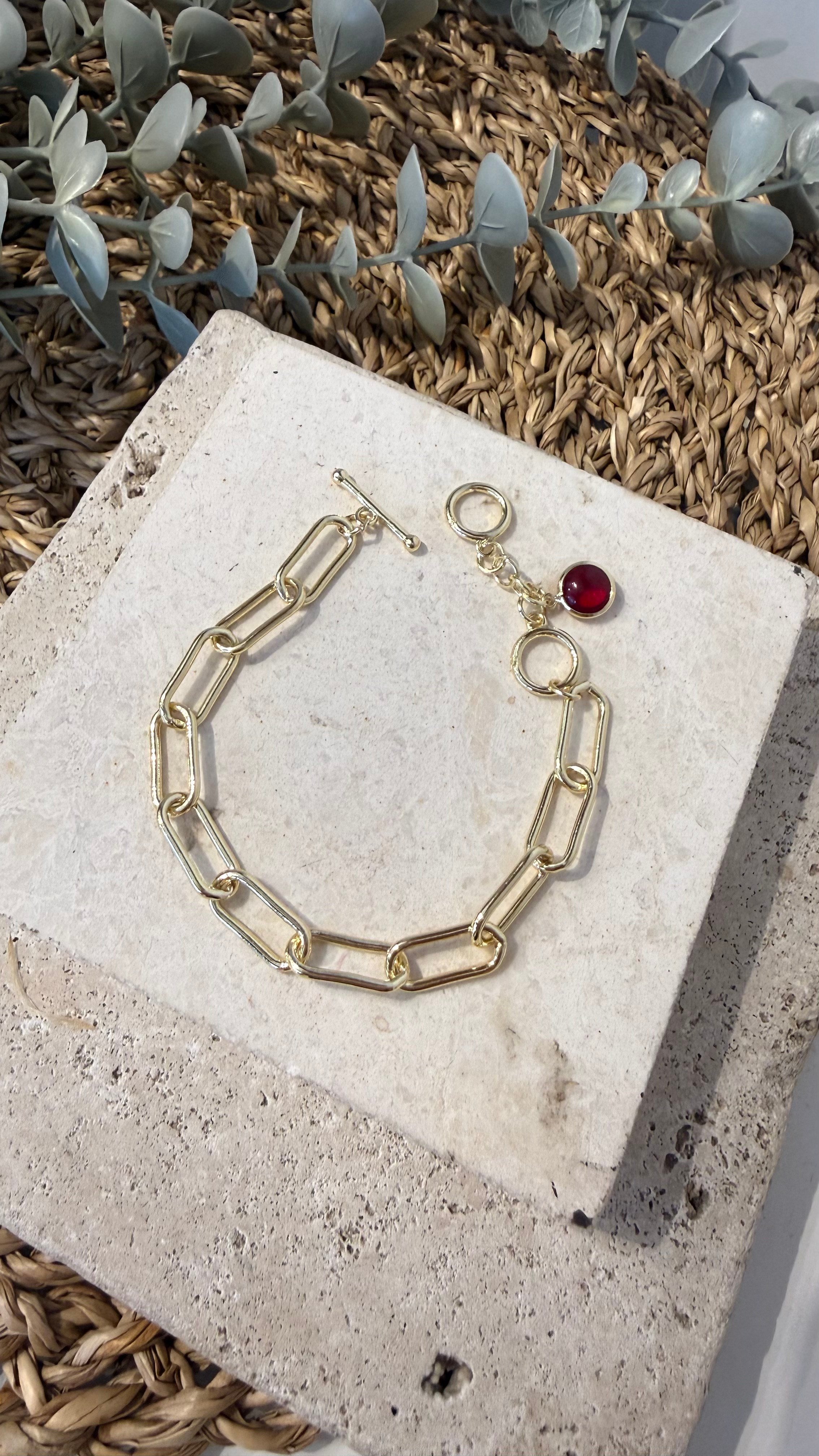 Xuping Özel Seri Gold Renk 14k Bileklik