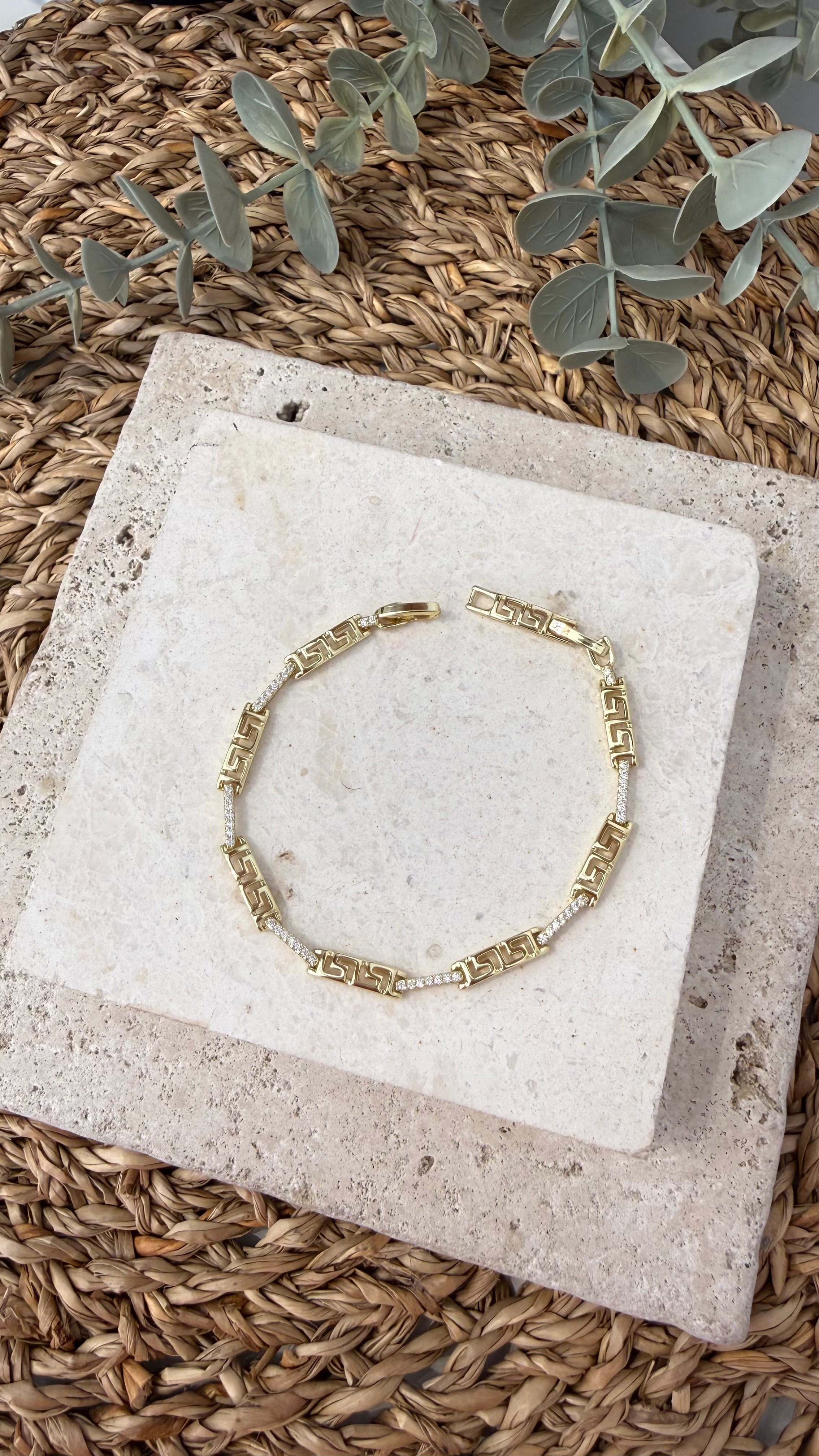 Xuping Özel Seri Gold Renk 14k Bileklik