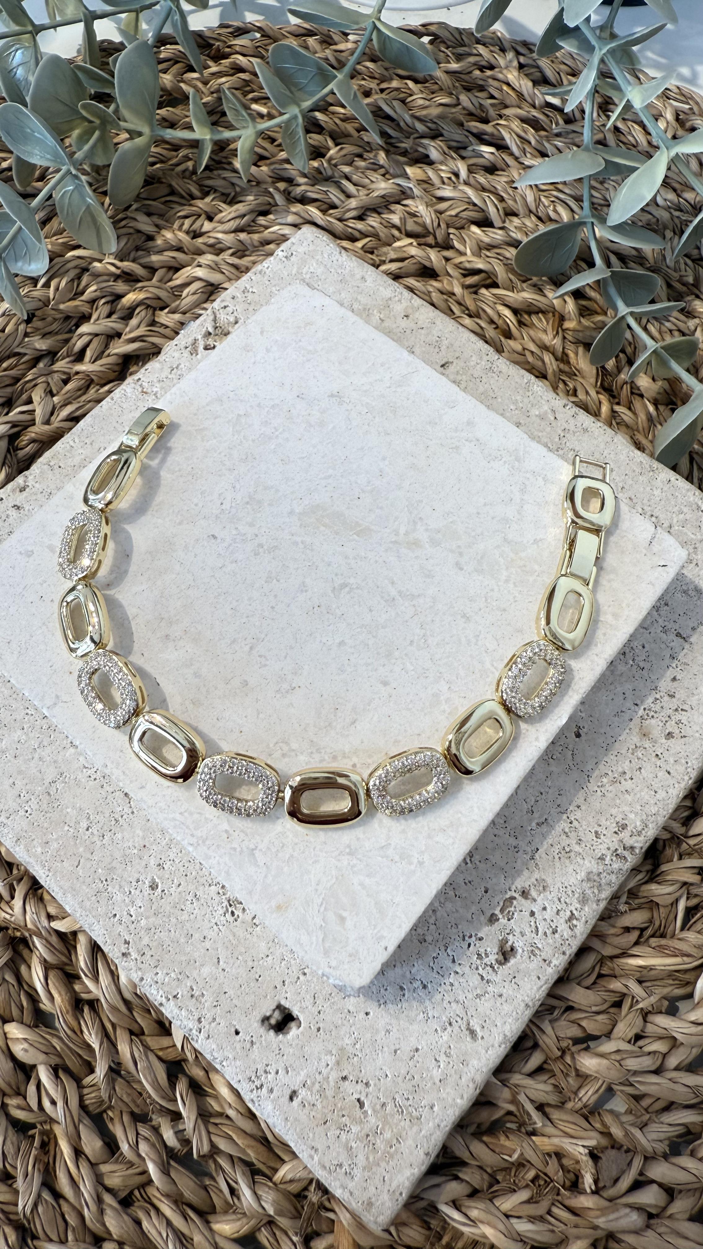 Xuping Özel Seri Gold Renk 14k Bileklik
