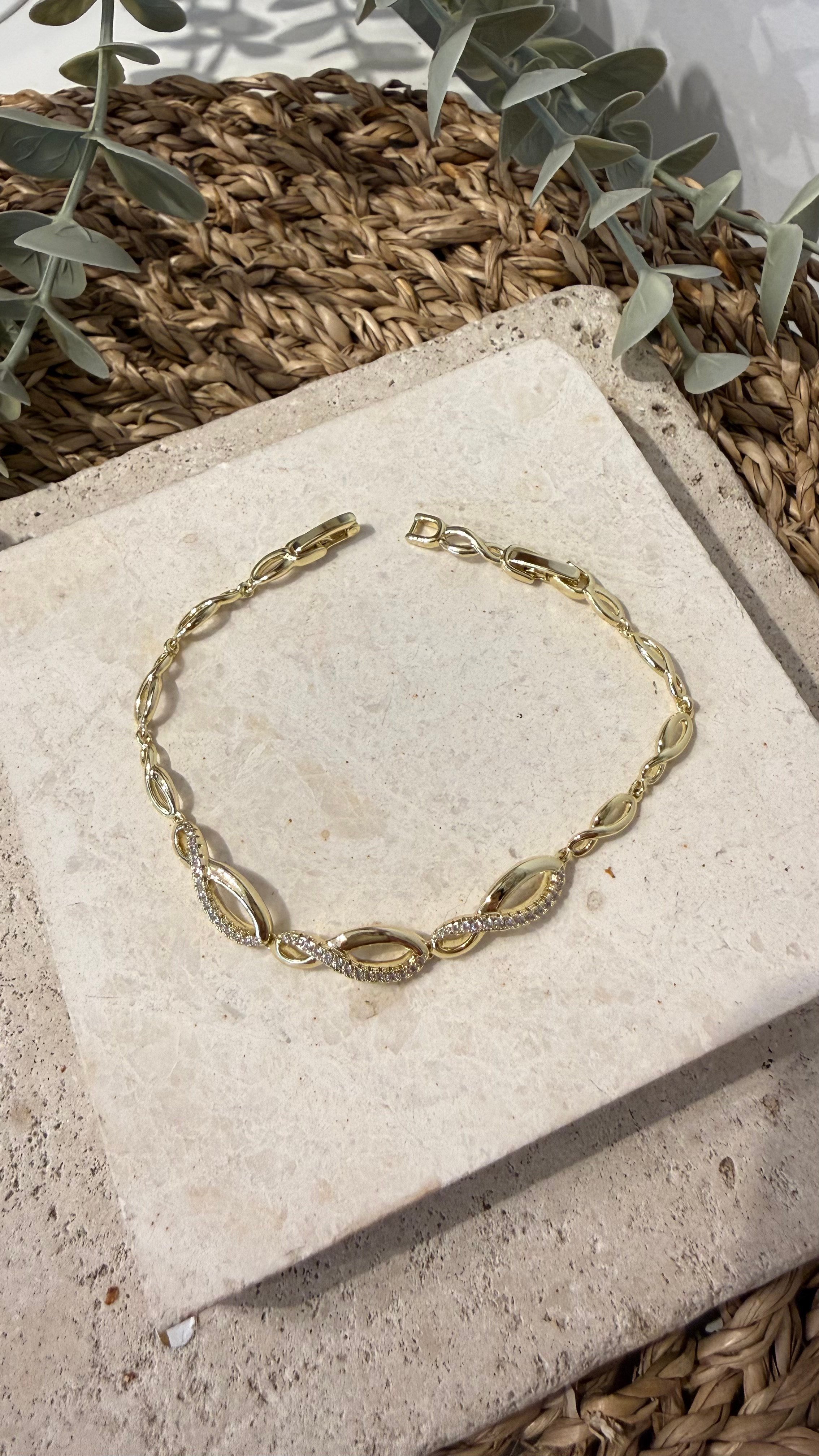 Xuping Özel Seri Gold Renk 14k Bileklik