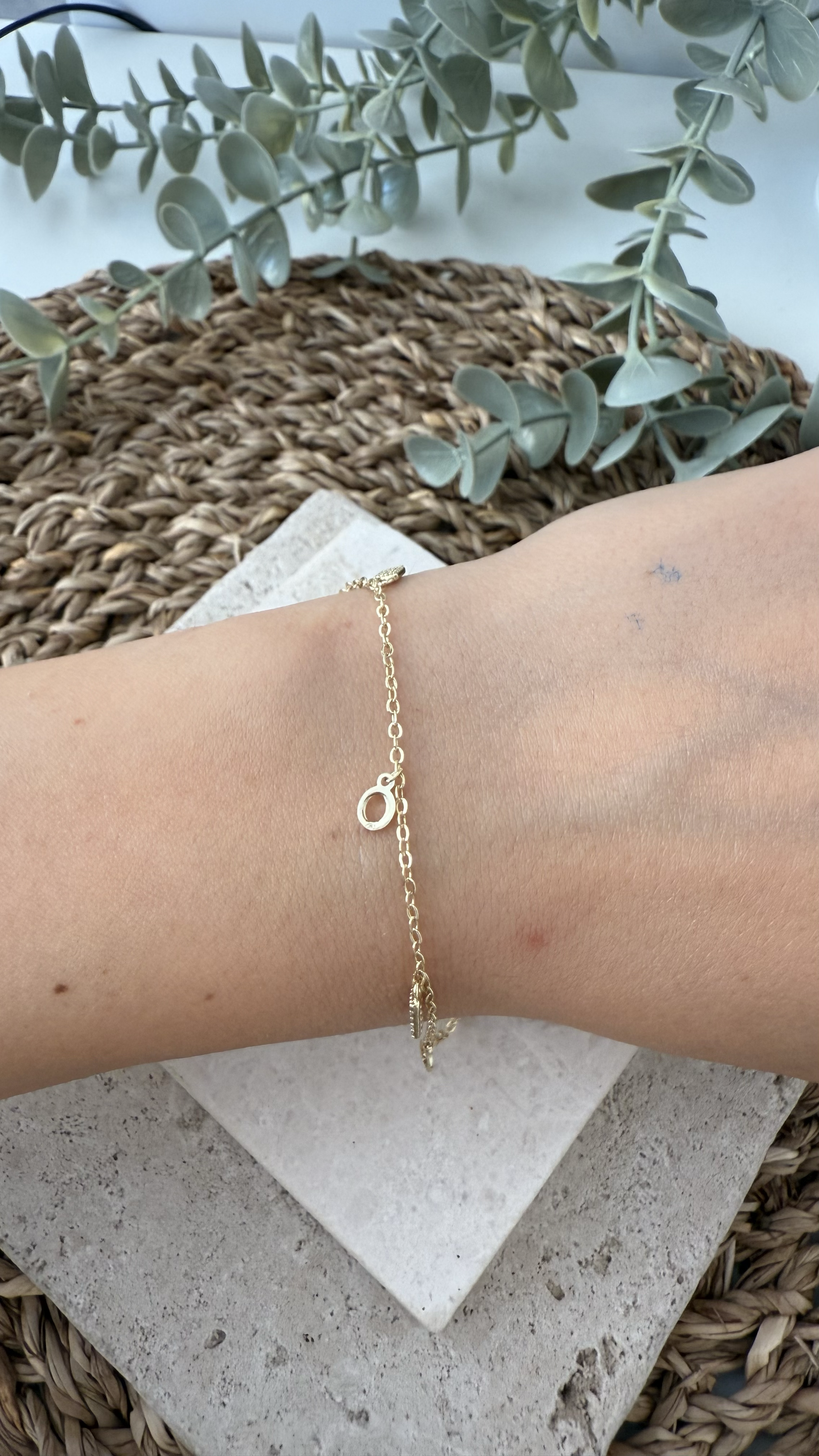 Xuping Özel Seri Gold Renk 14k Bileklik