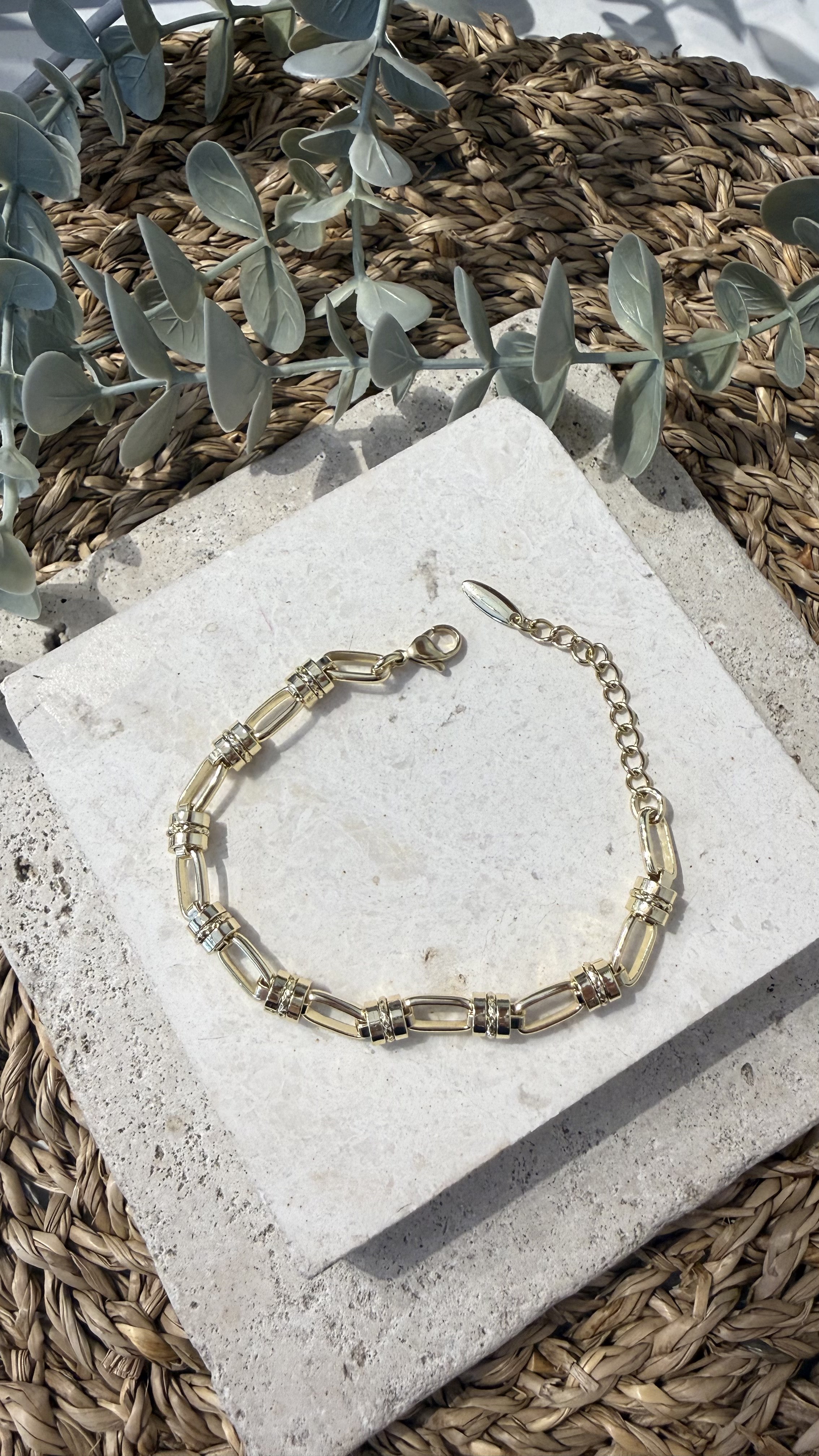 Xuping Özel Seri Gold Renk 14k Bileklik
