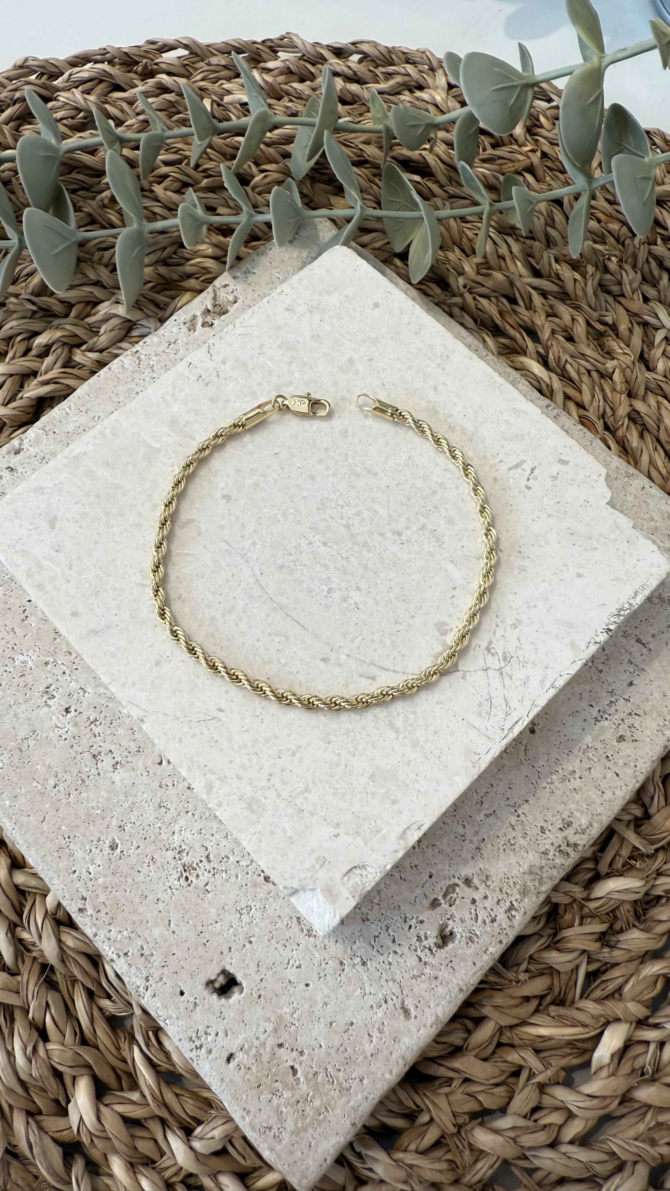 Xuping Özel Seri Gold Renk 14k Bileklik