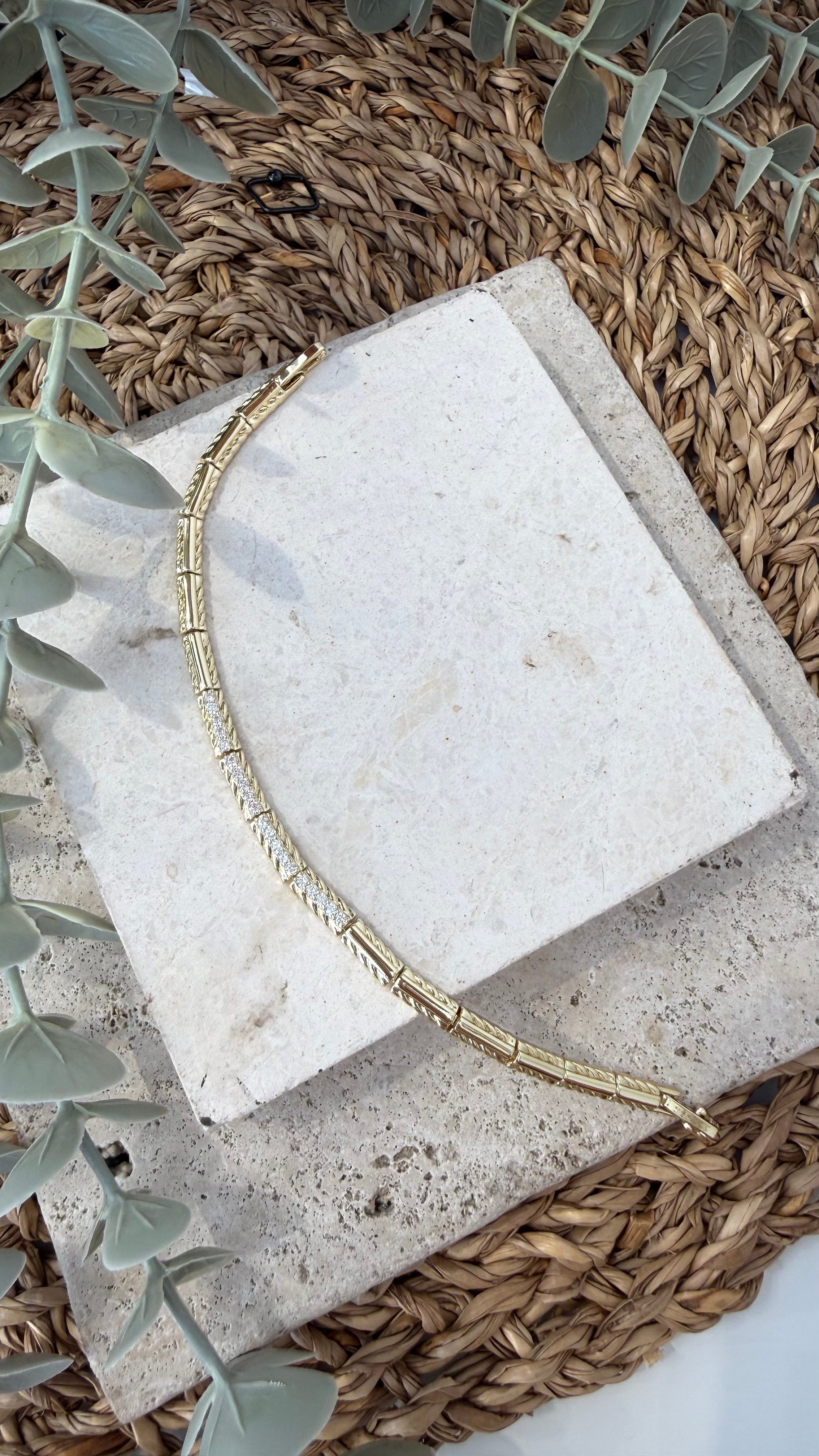 Xuping Özel Seri Gold Renk 14k Bileklik