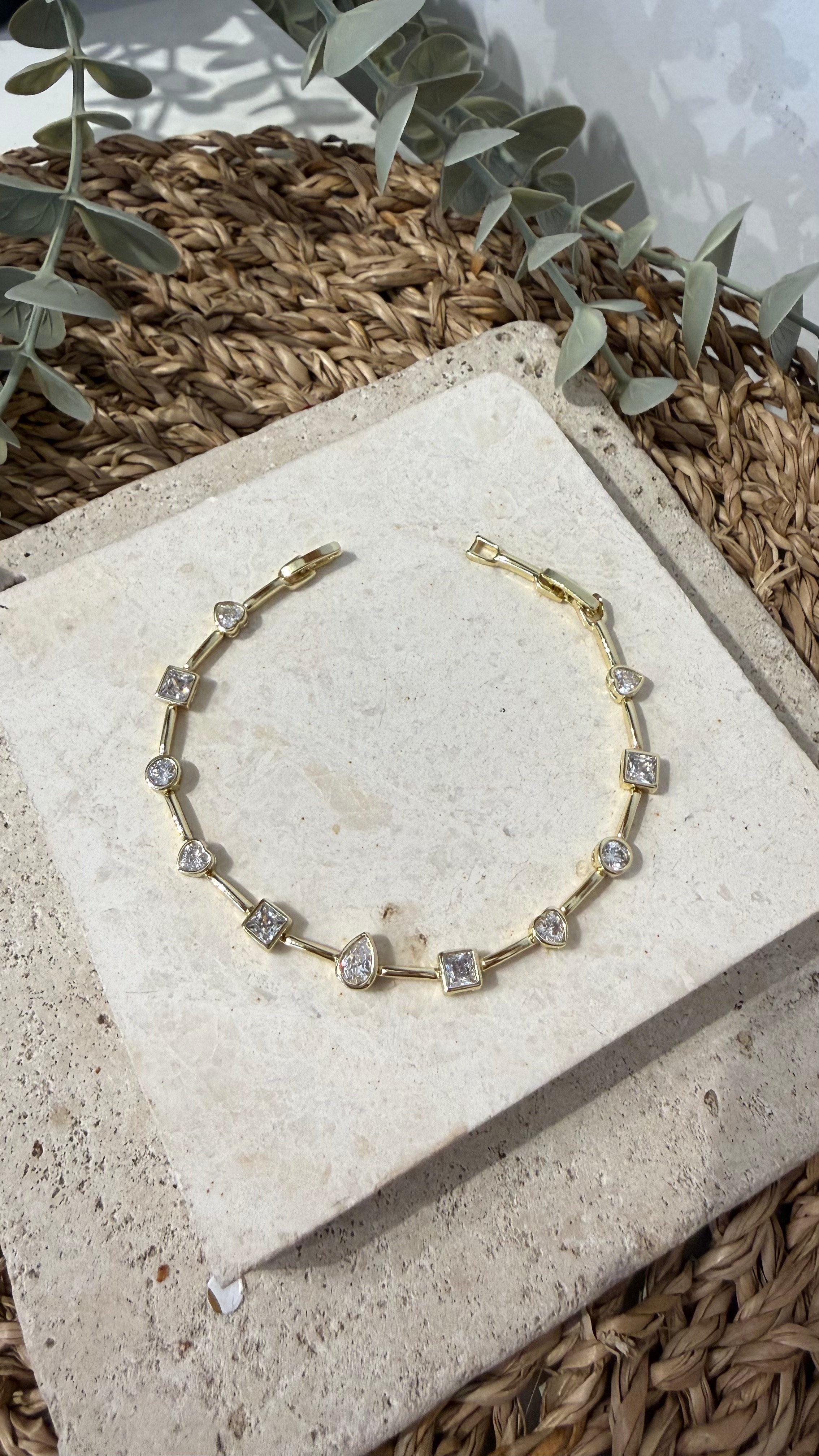Xuping Özel Seri Gold Renk 14k Bileklik