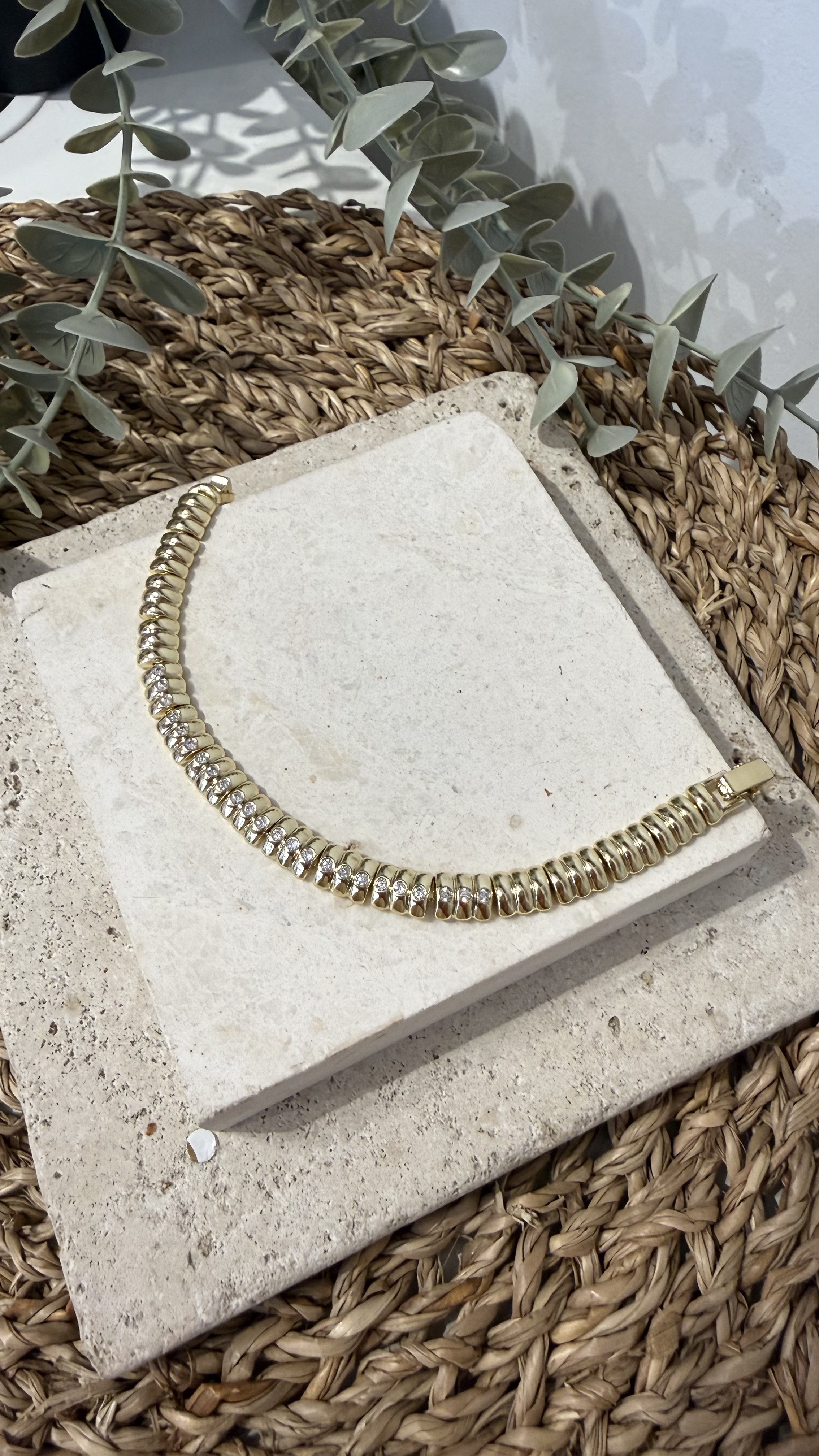Xuping Özel Seri Gold Renk 14k Bileklik