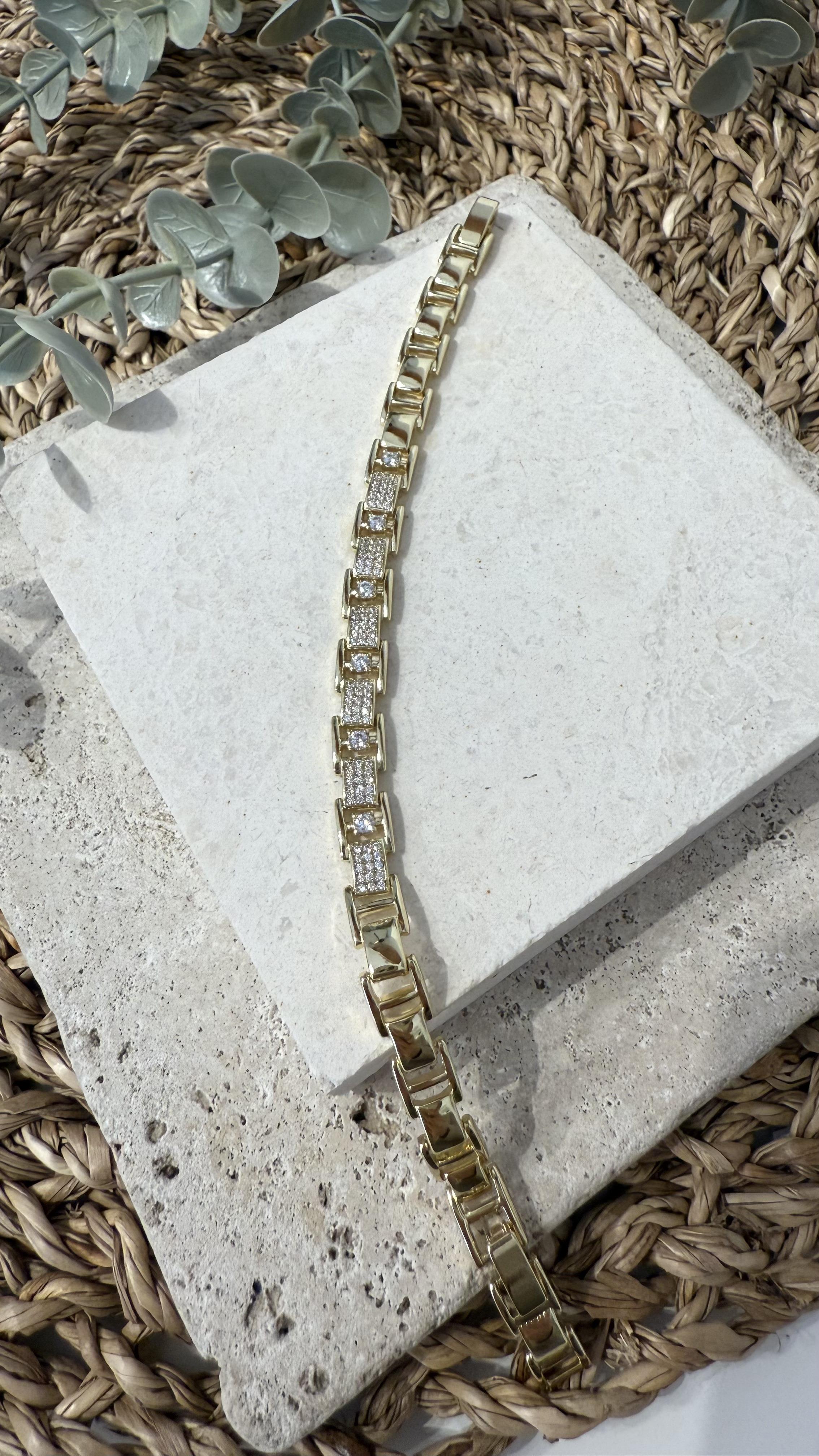 Xuping Özel Seri Gold Renk 14k Bileklik