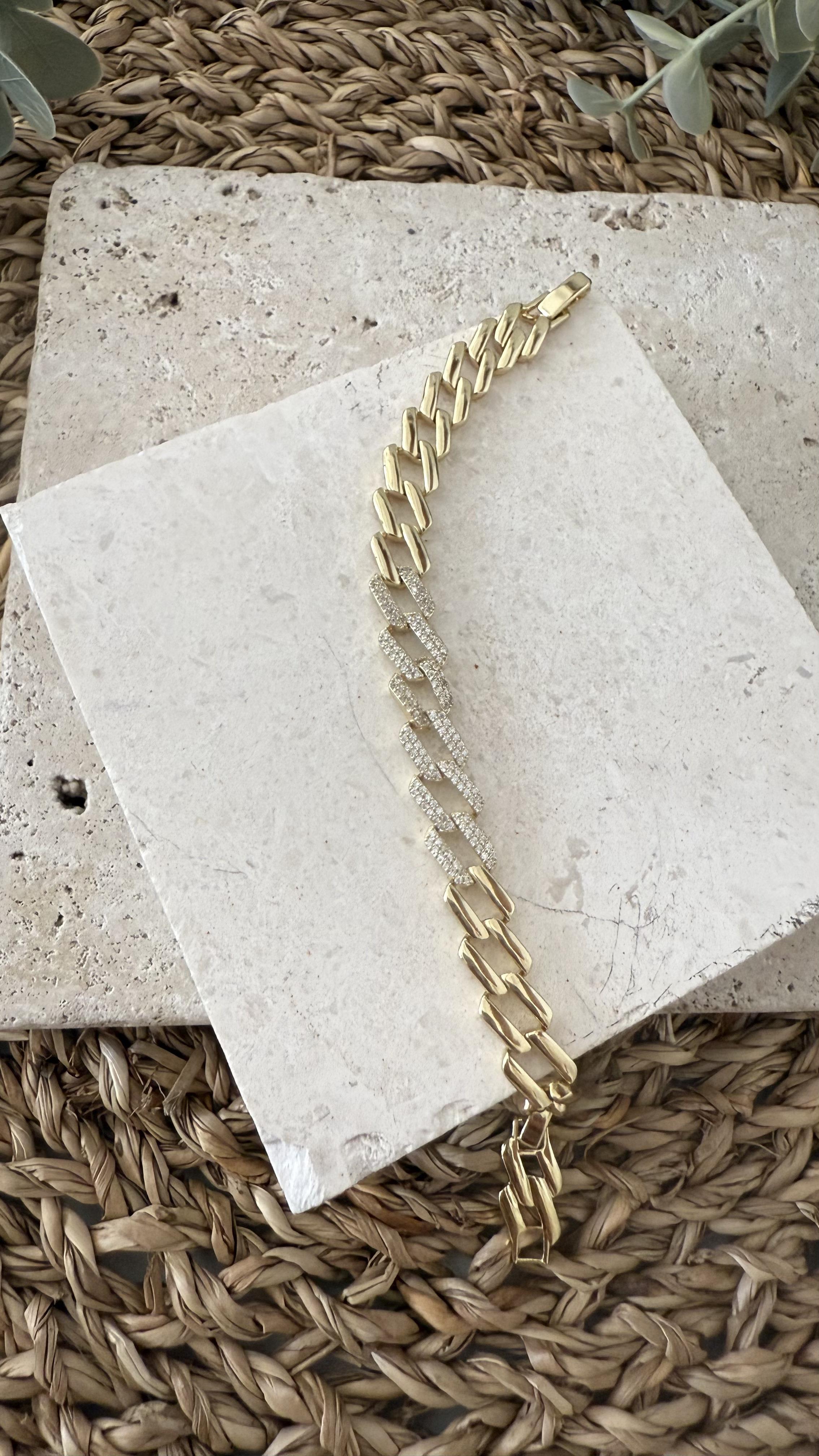 Xuping Özel Seri Gold Renk 14k Bileklik