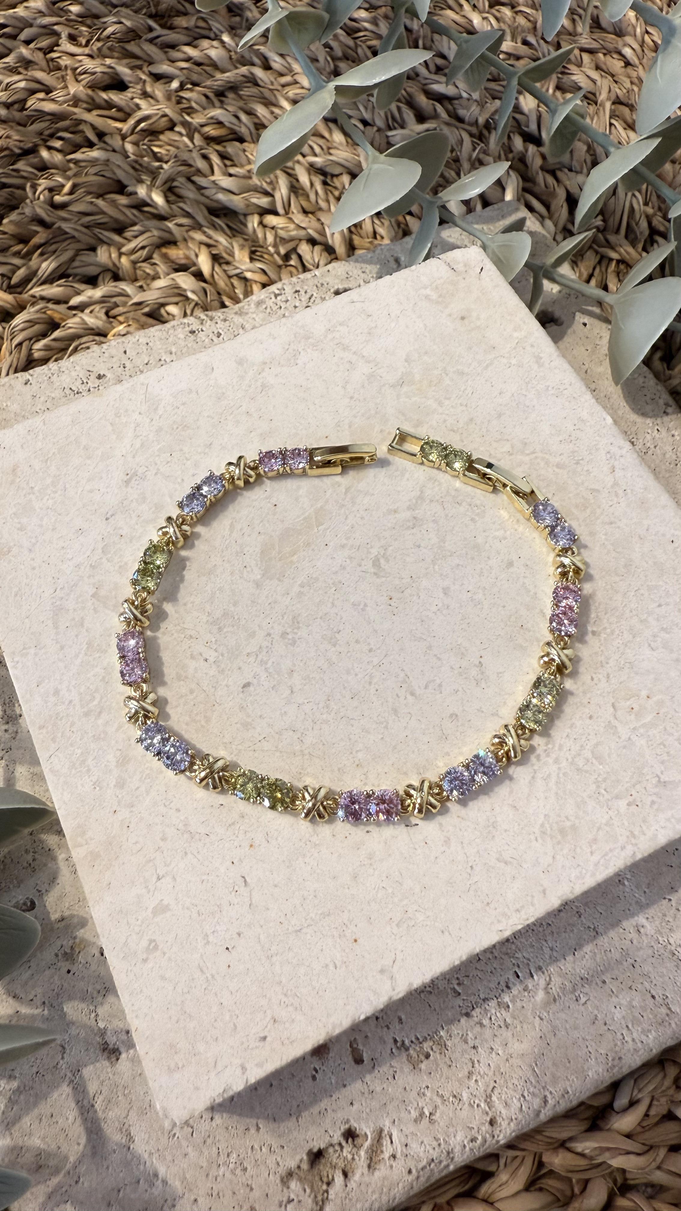 Xuping Özel Seri Gold Renk 14k Bileklik