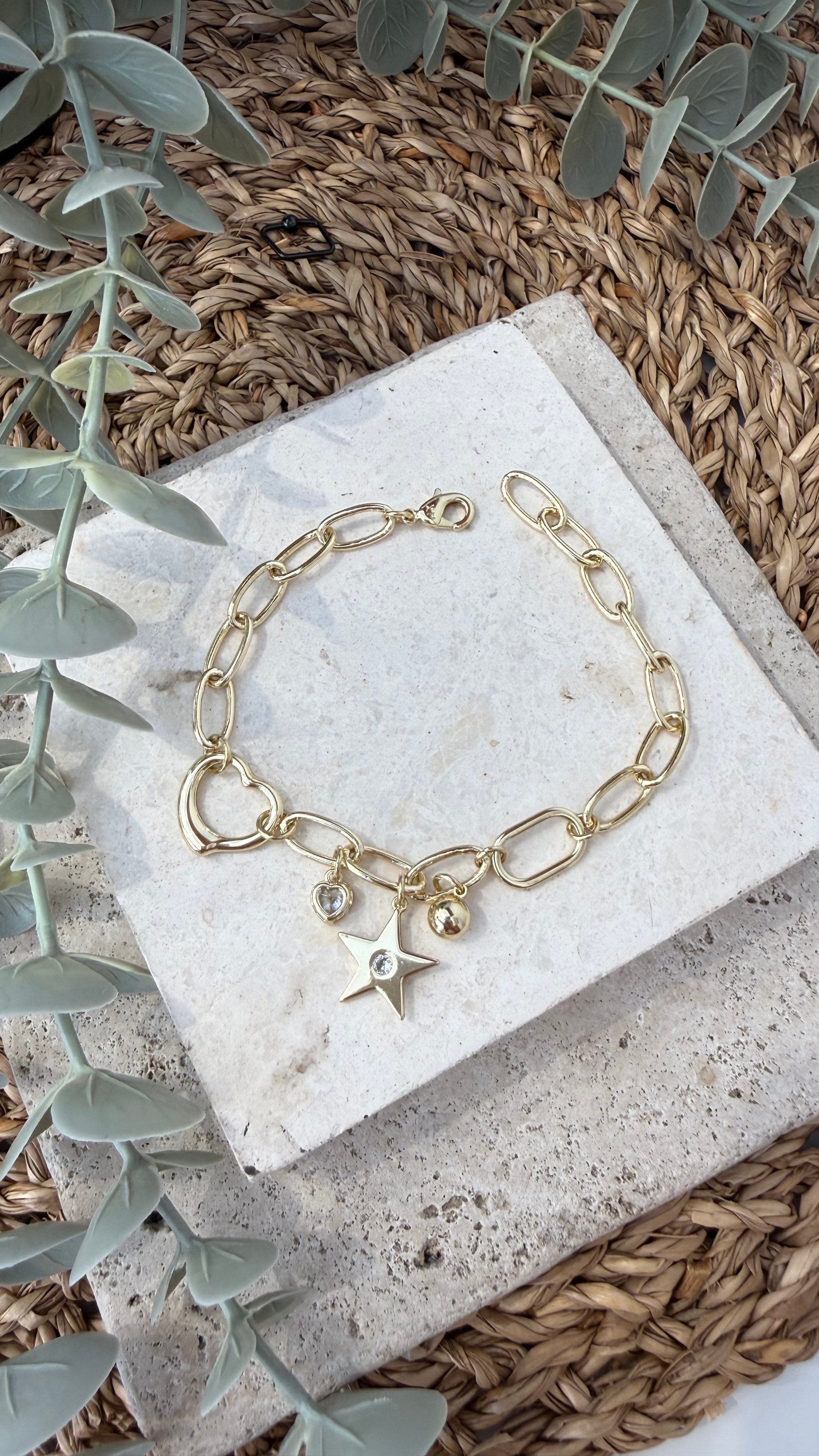 Xuping Özel Seri Gold Renk 14k Bileklik