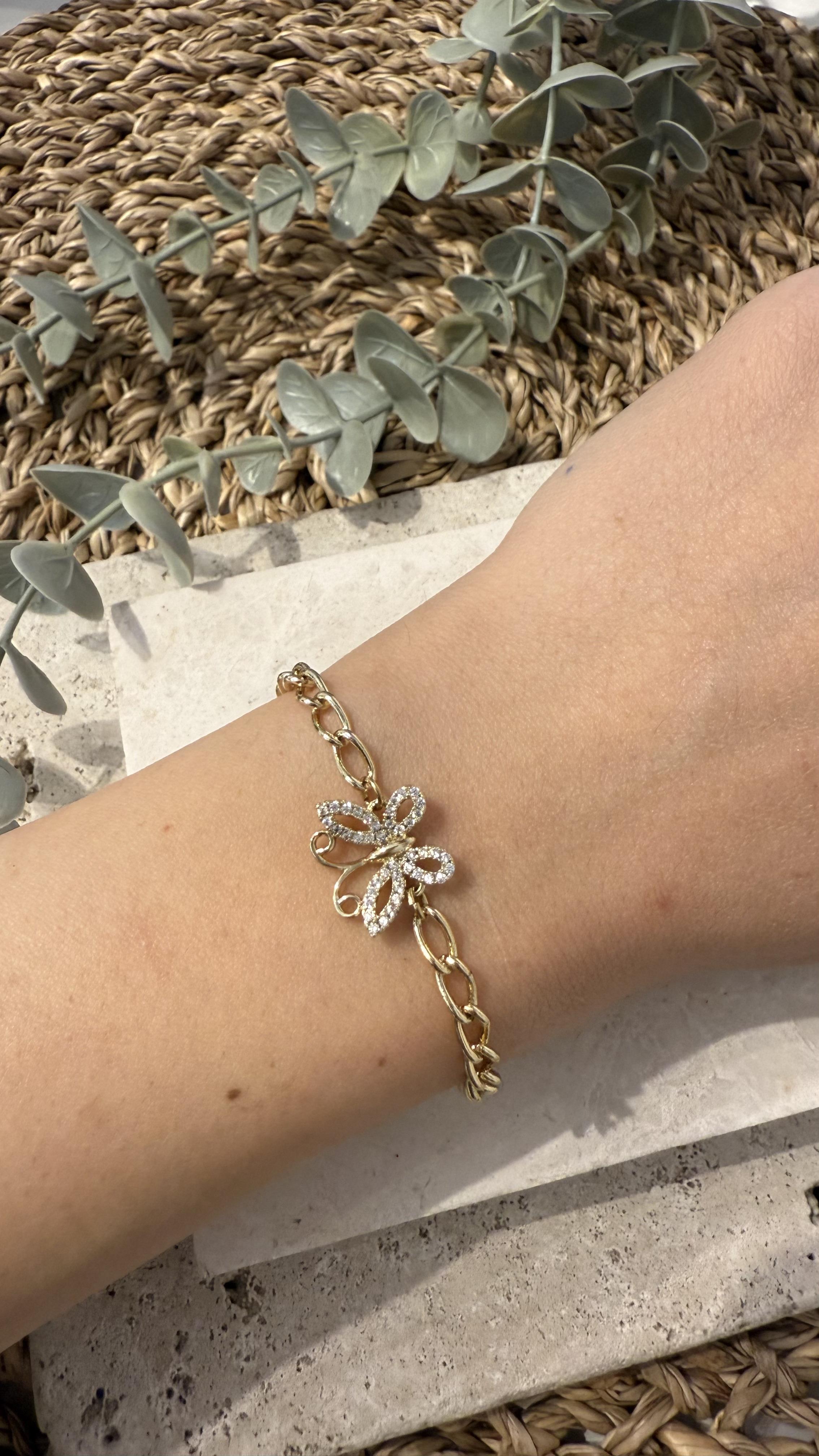 Xuping Özel Seri Gold Renk 14k Bileklik