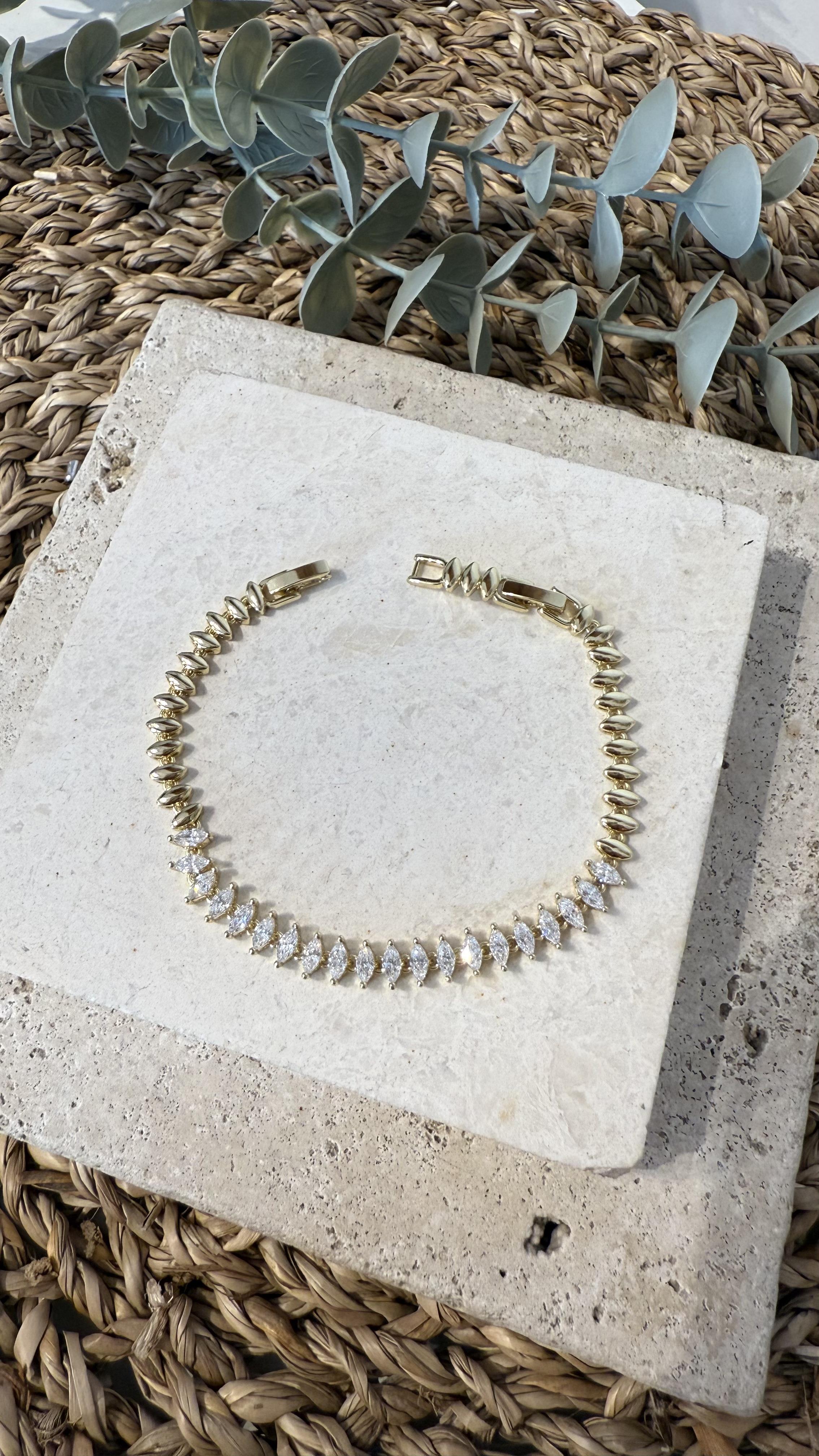 Xuping Özel Seri Gold Renk 14k Bileklik
