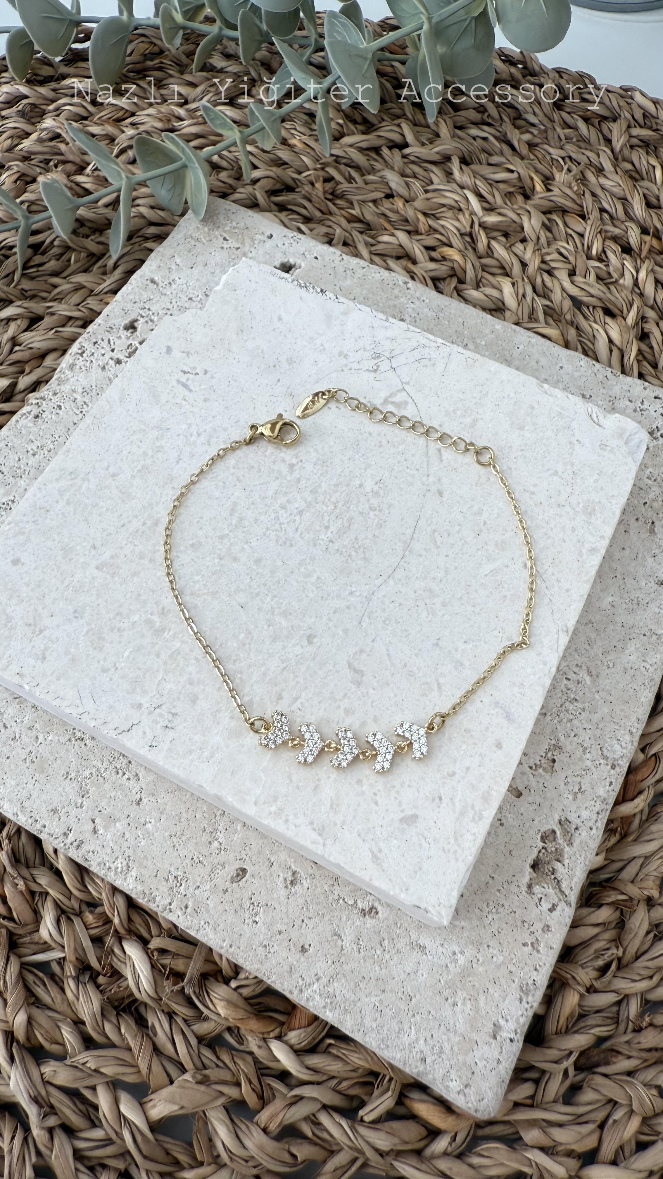 Xuping Özel Seri Gold Renk 14k Bileklik