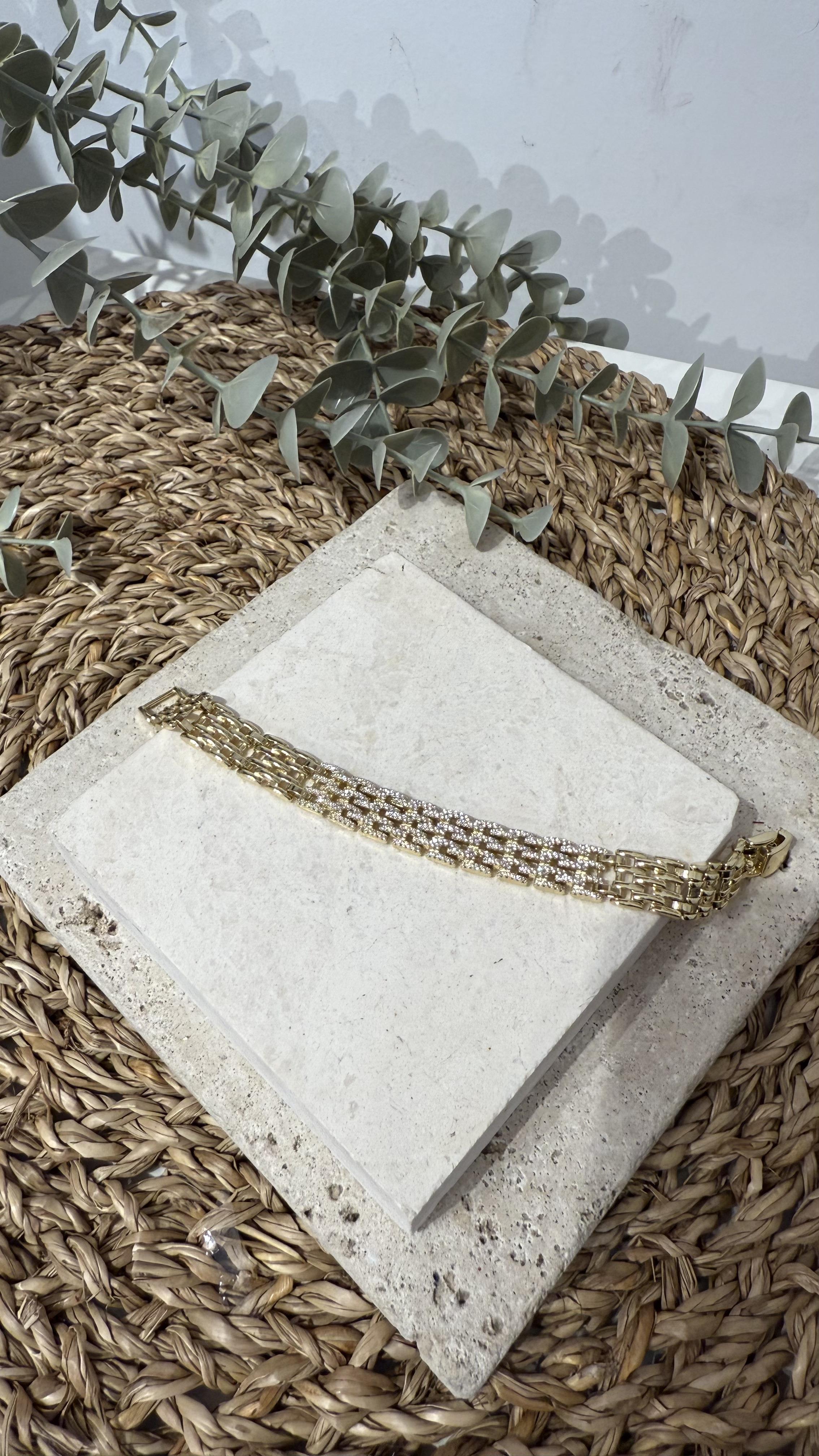 Xuping Özel Seri Gold Renk 14k Bileklik