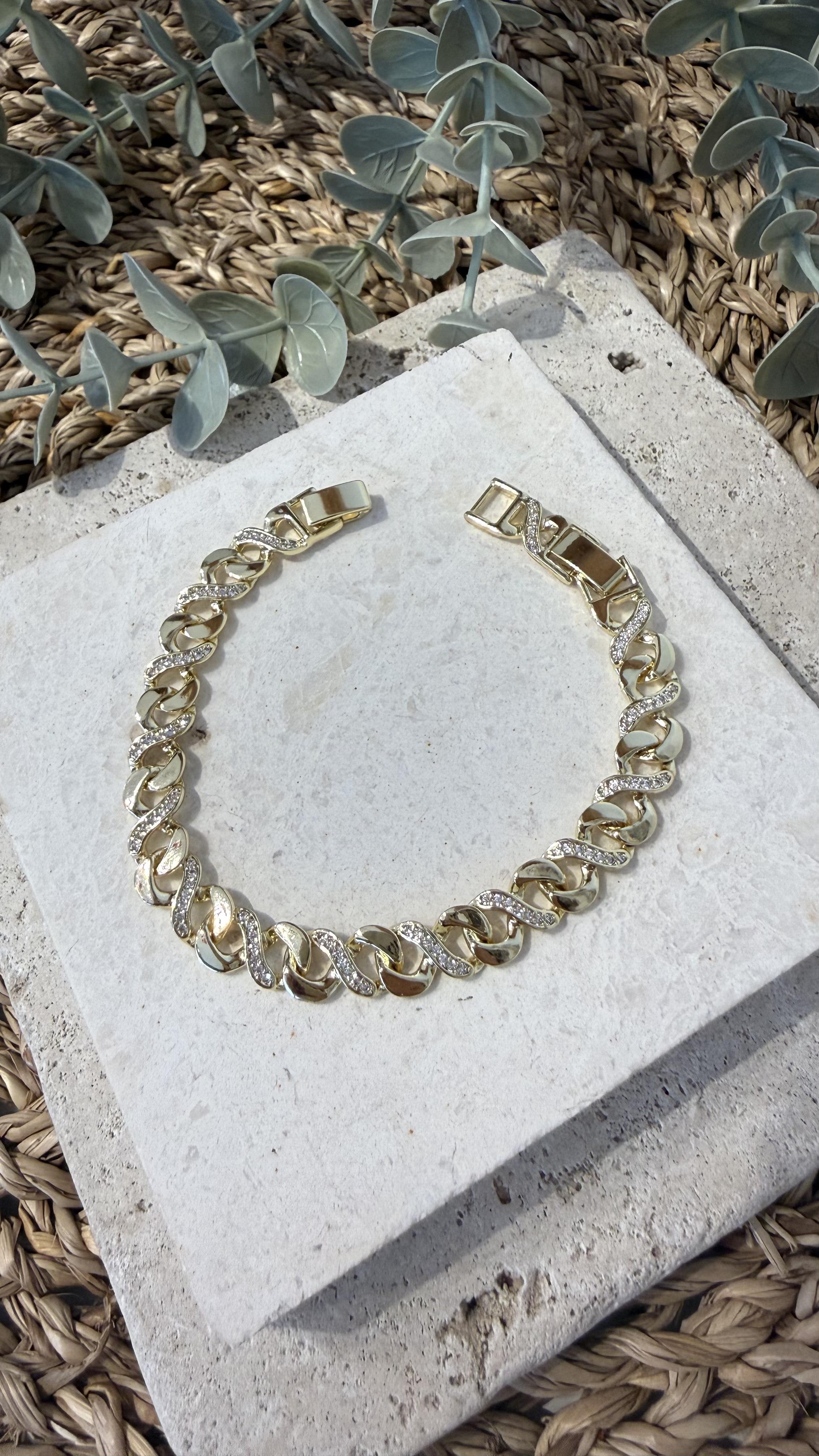 Xuping Özel Seri Gold Renk 14k Bileklik