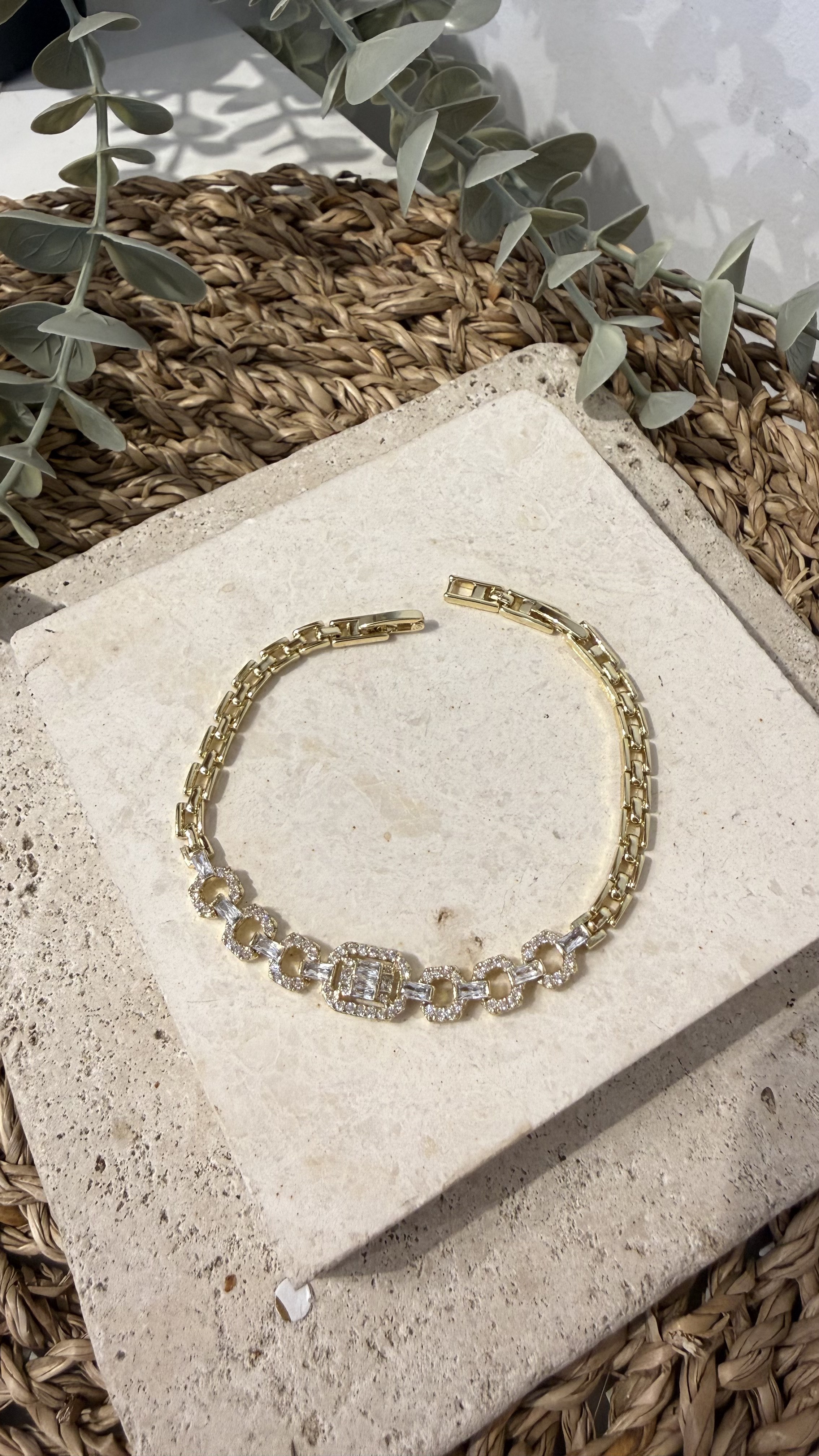 Xuping Özel Seri Gold Renk 14k Bileklik