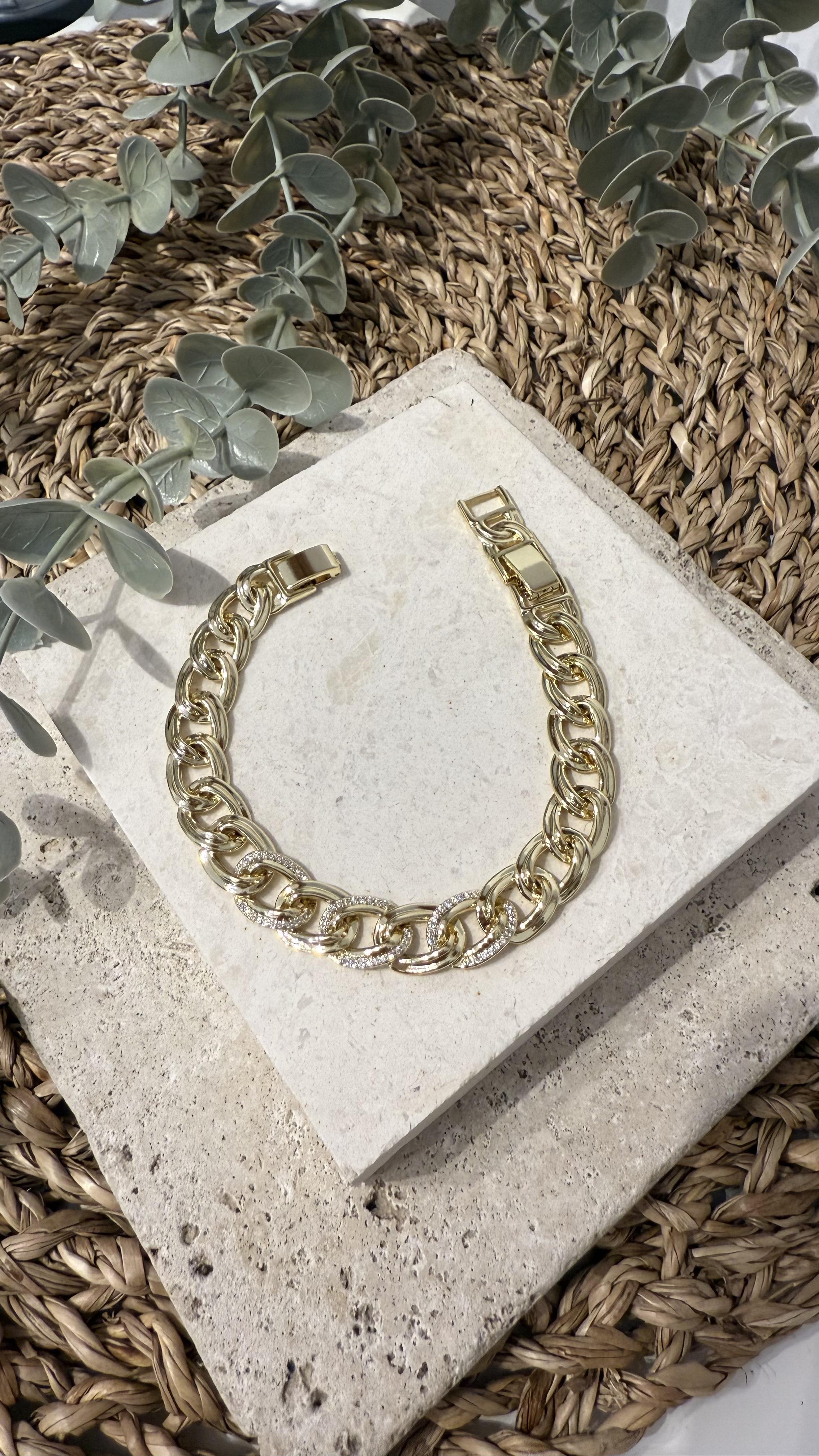 Xuping Özel Seri Gold Renk 14k Bileklik