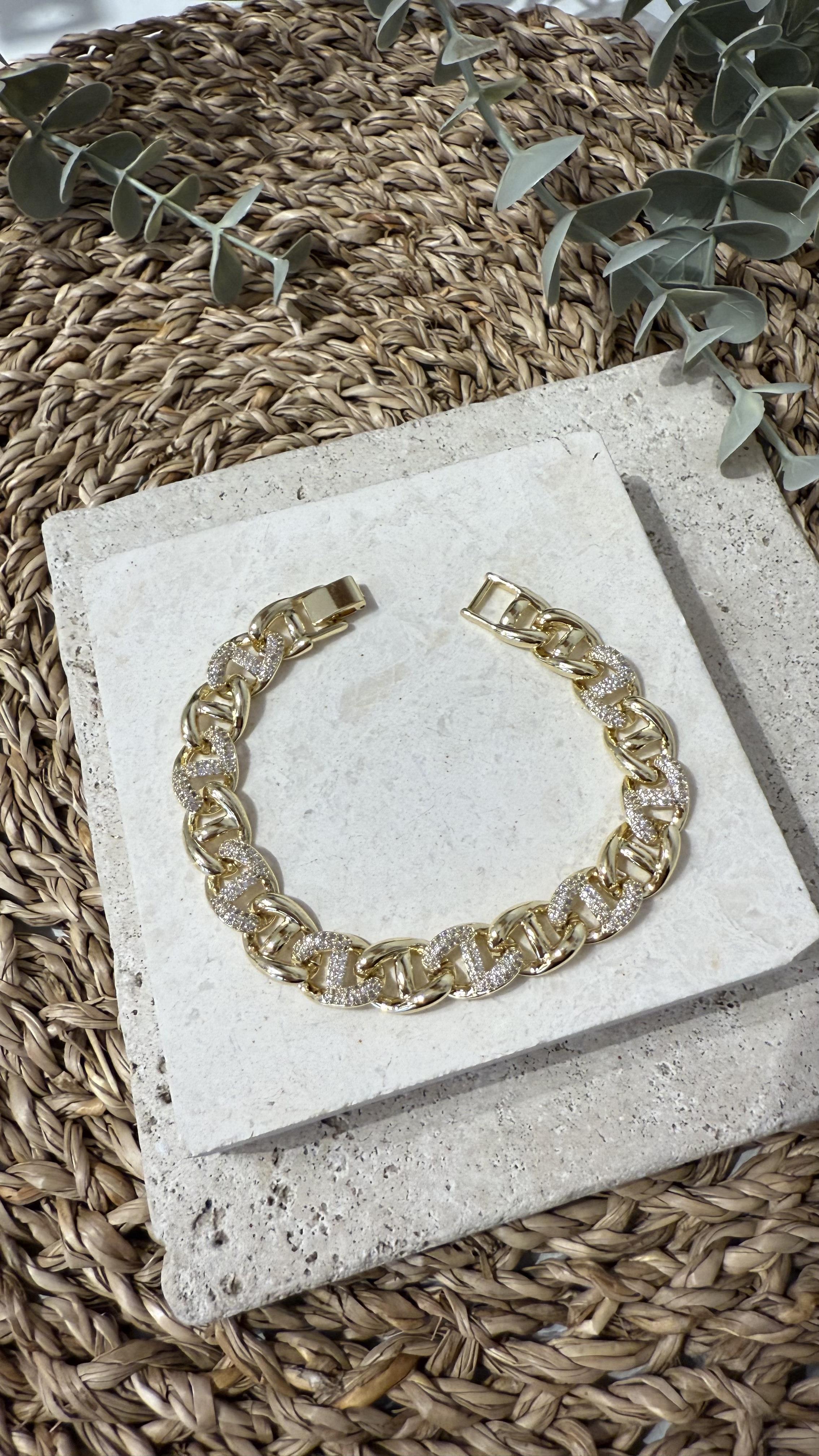 Xuping Özel Seri Gold Renk 14k Bileklik