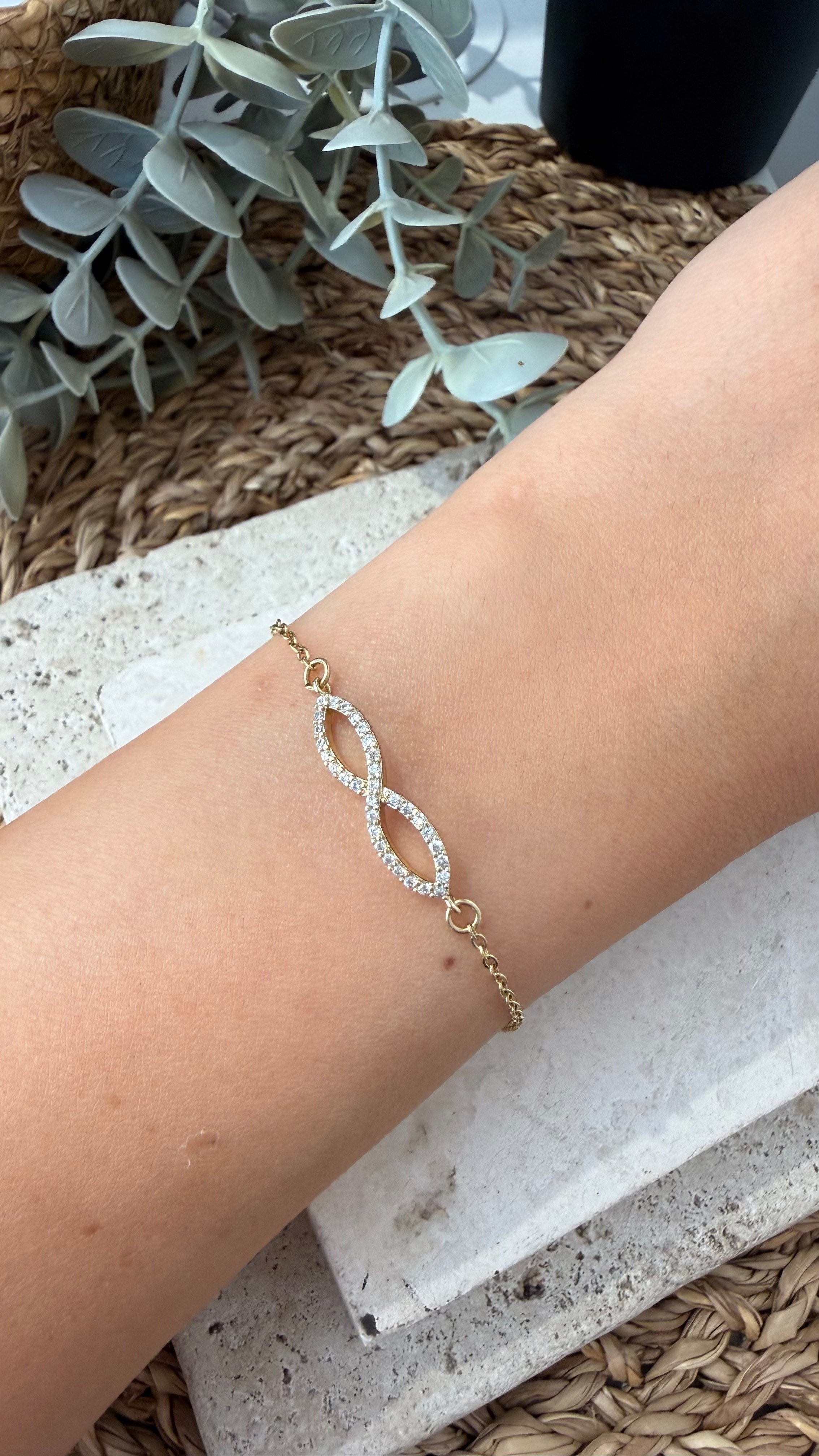 Xuping Özel Seri Gold Renk 14k Bileklik