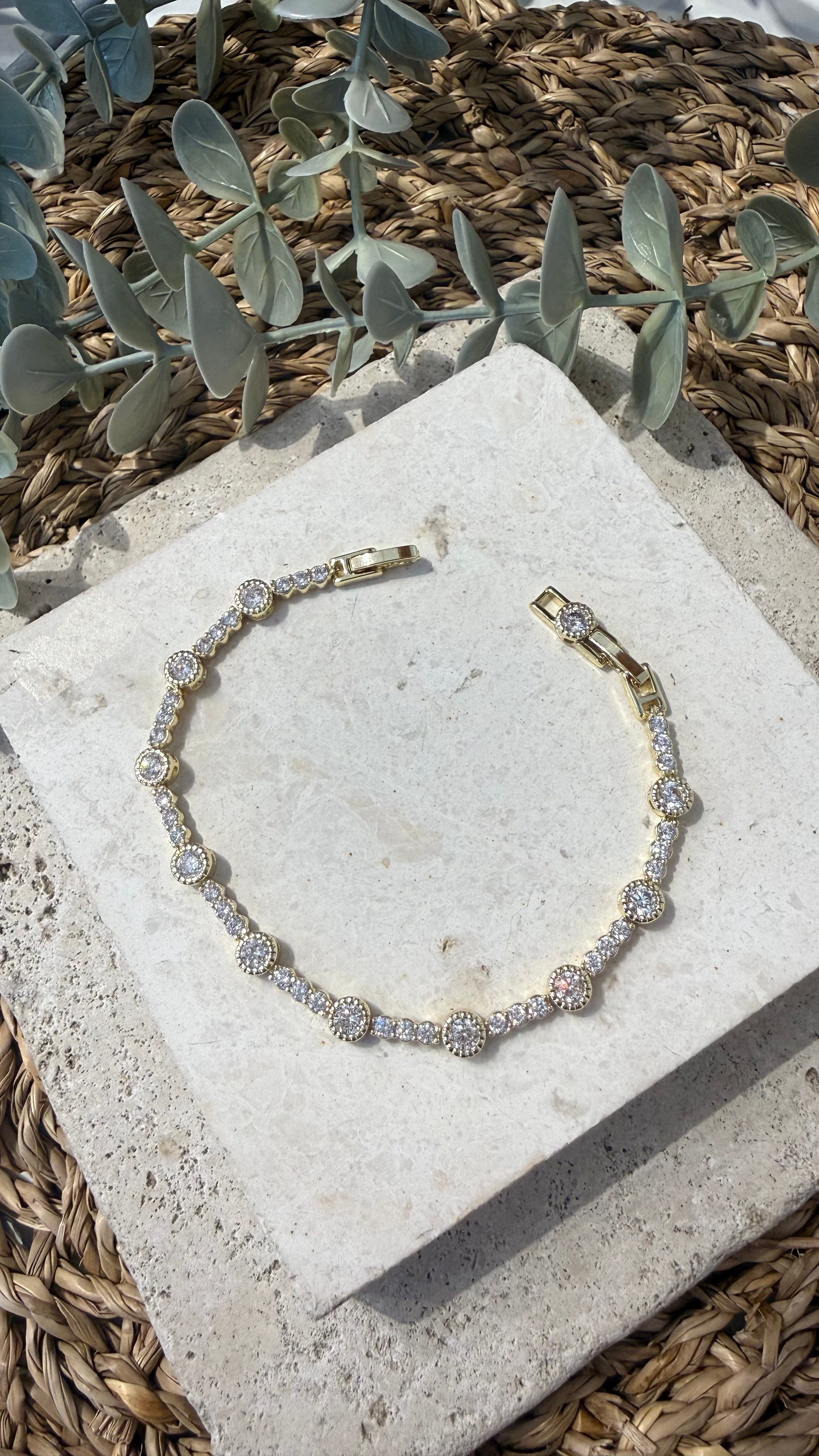 Xuping Özel Seri Gold Renk 14k Bileklik