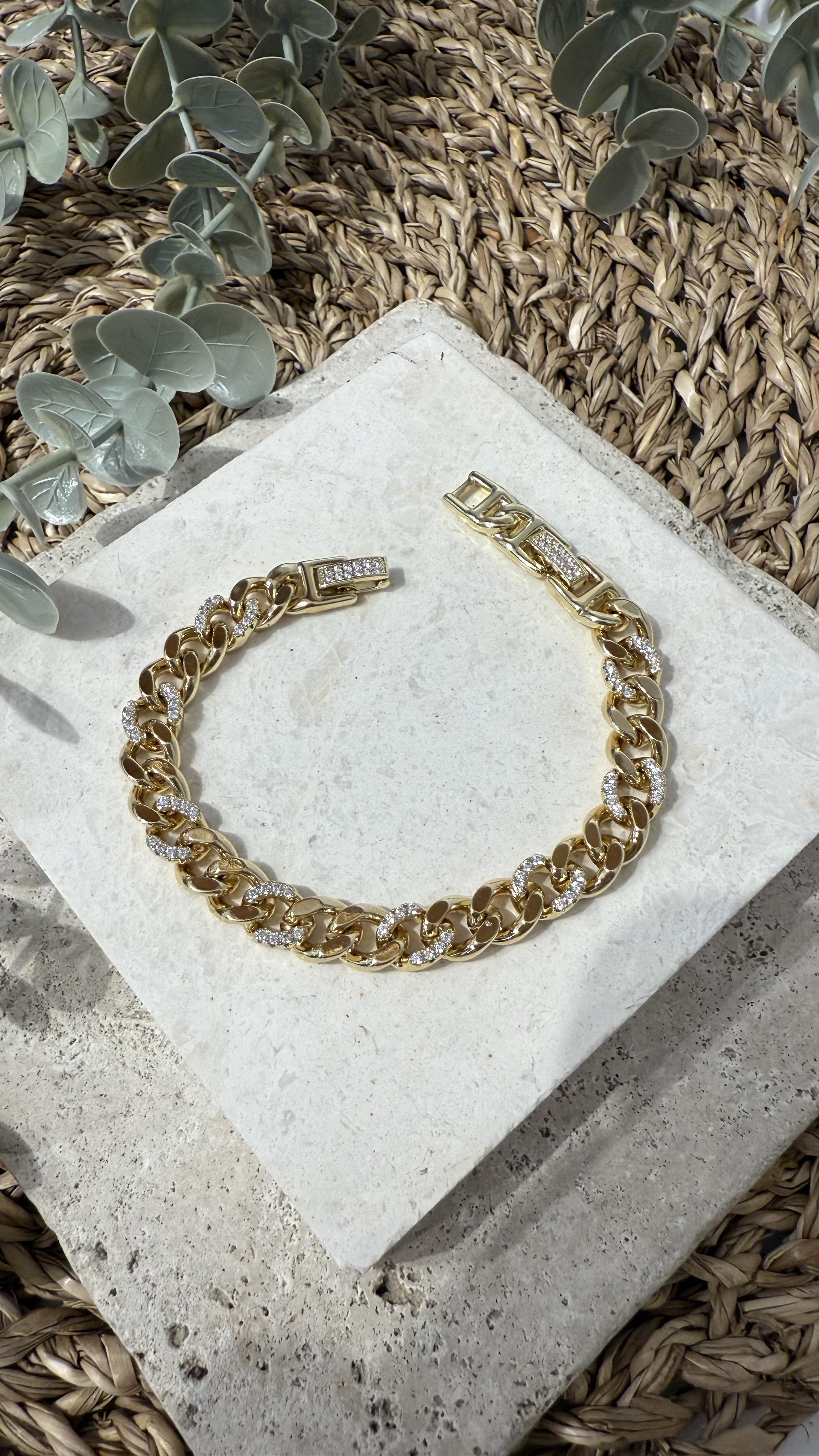 Xuping Özel Seri Gold Renk 14k Bileklik
