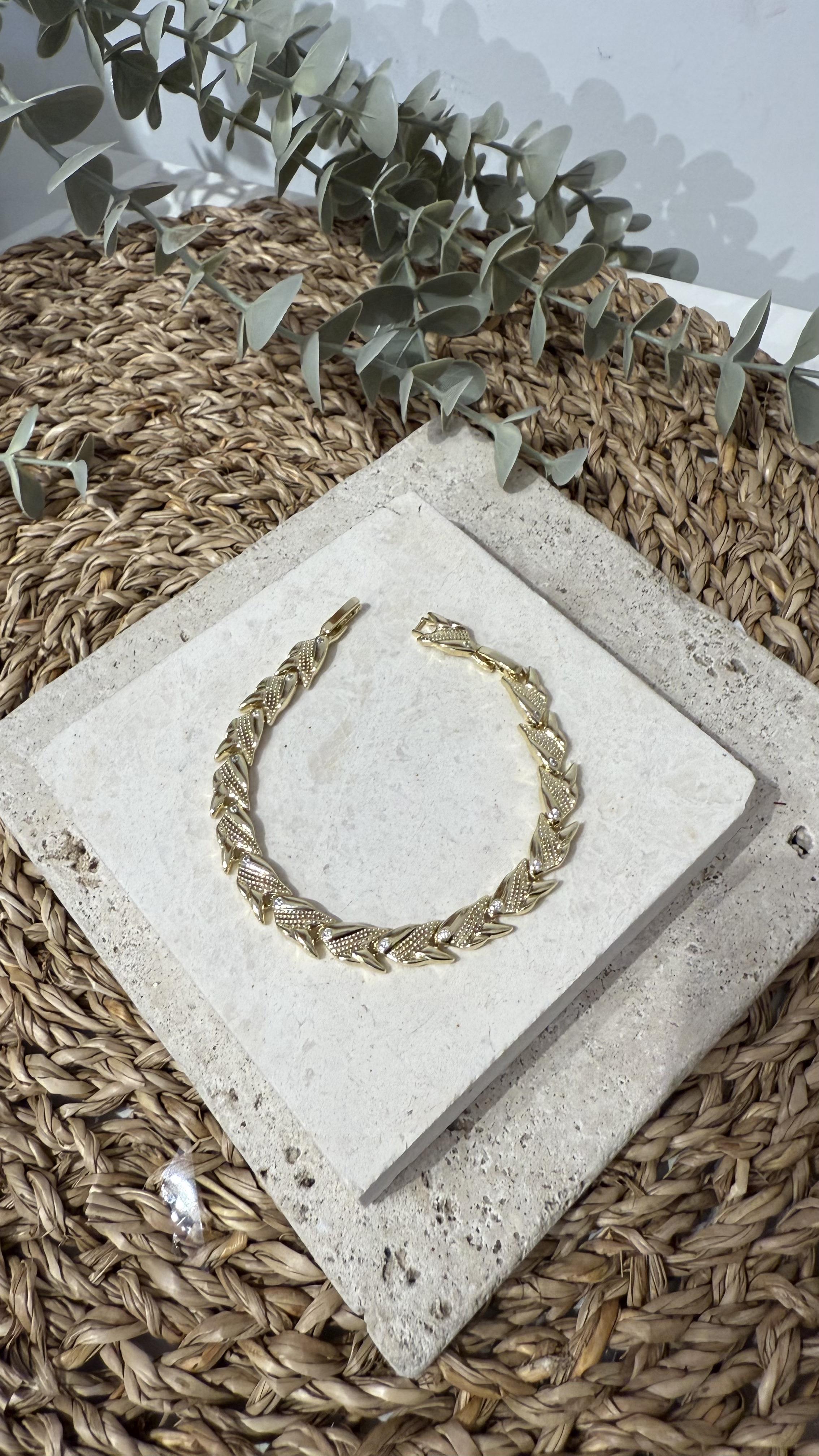 Xuping Özel Seri Gold Renk 14k Bileklik