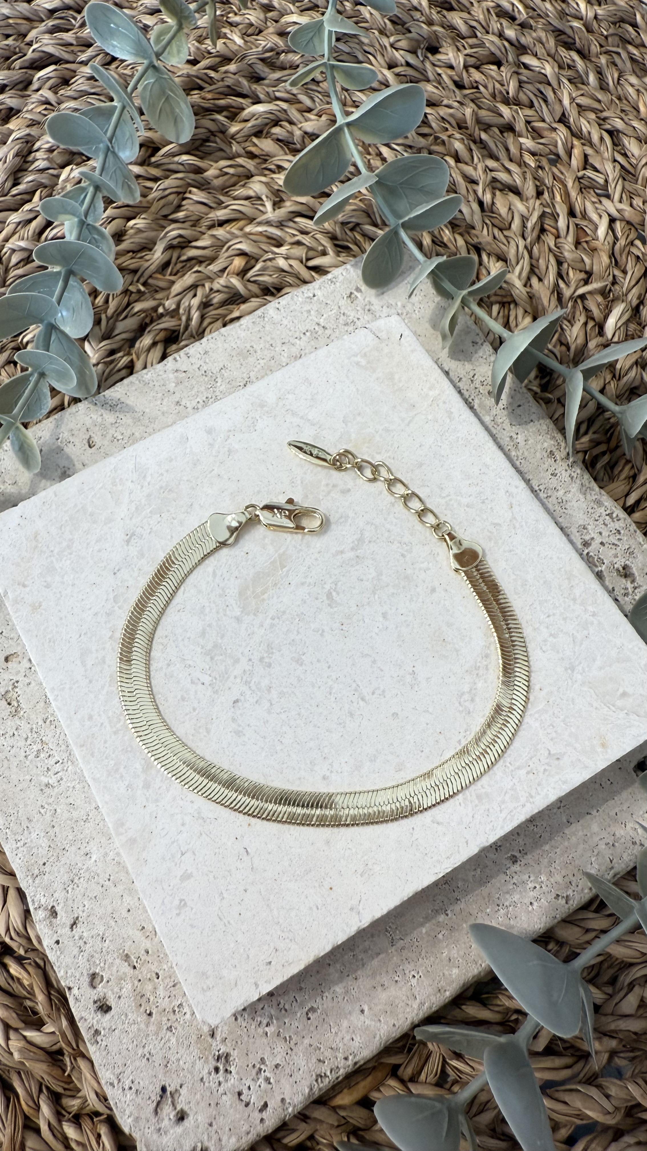 Xuping Özel Seri Gold Renk 14k Bileklik