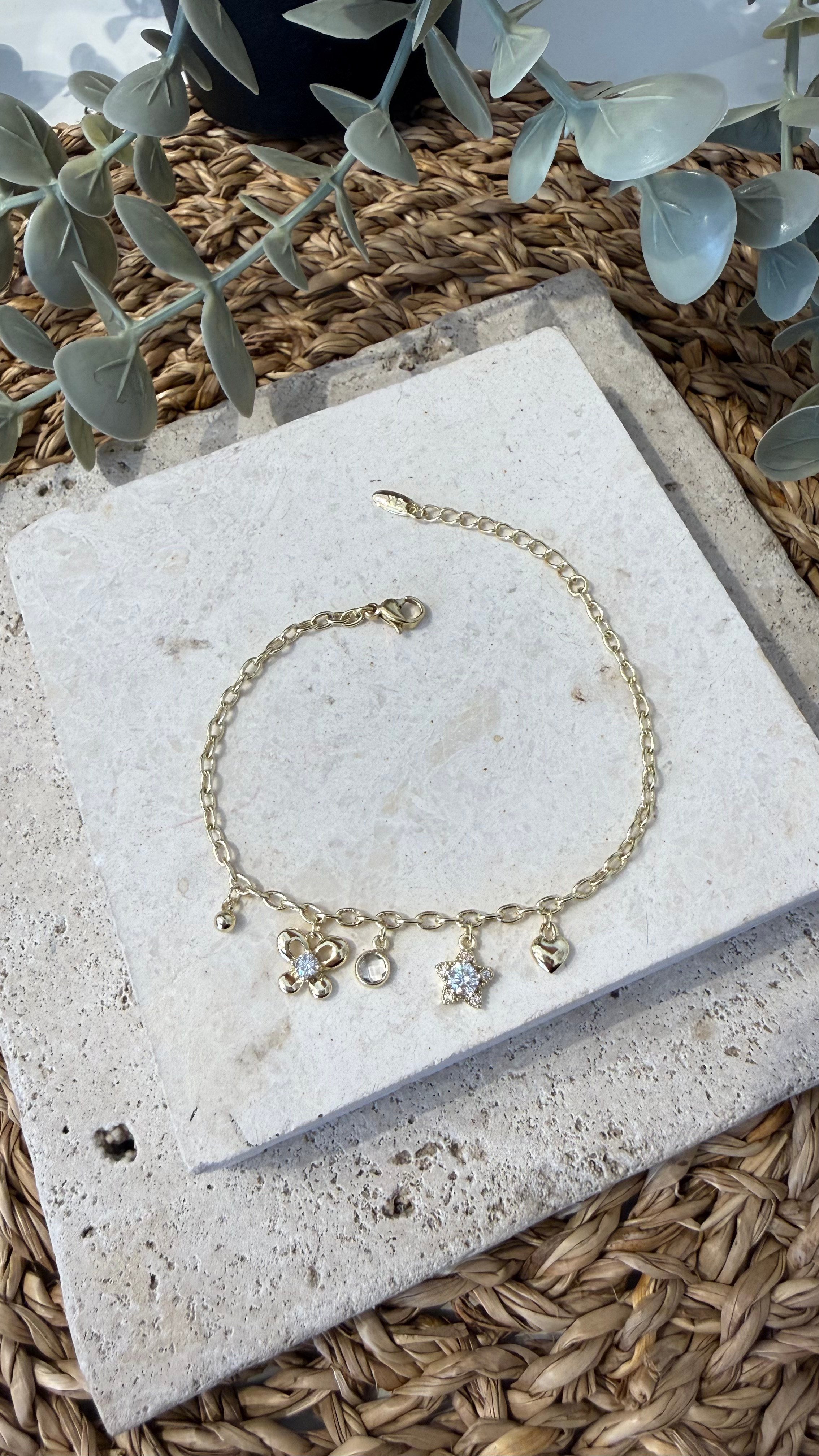 Xuping Özel Seri Gold Renk 14k Bileklik