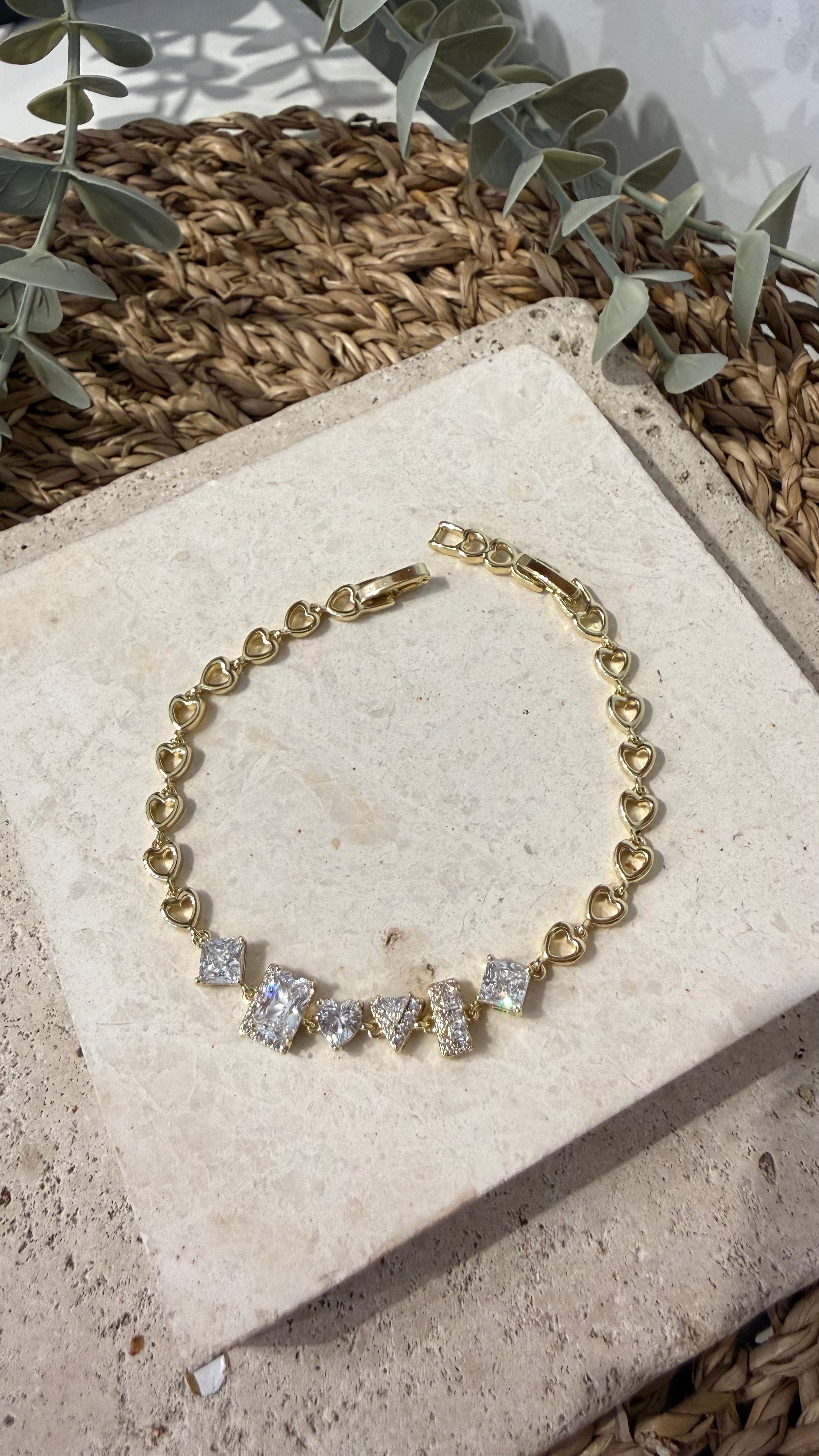 Xuping Özel Seri Gold Renk 14k Bileklik