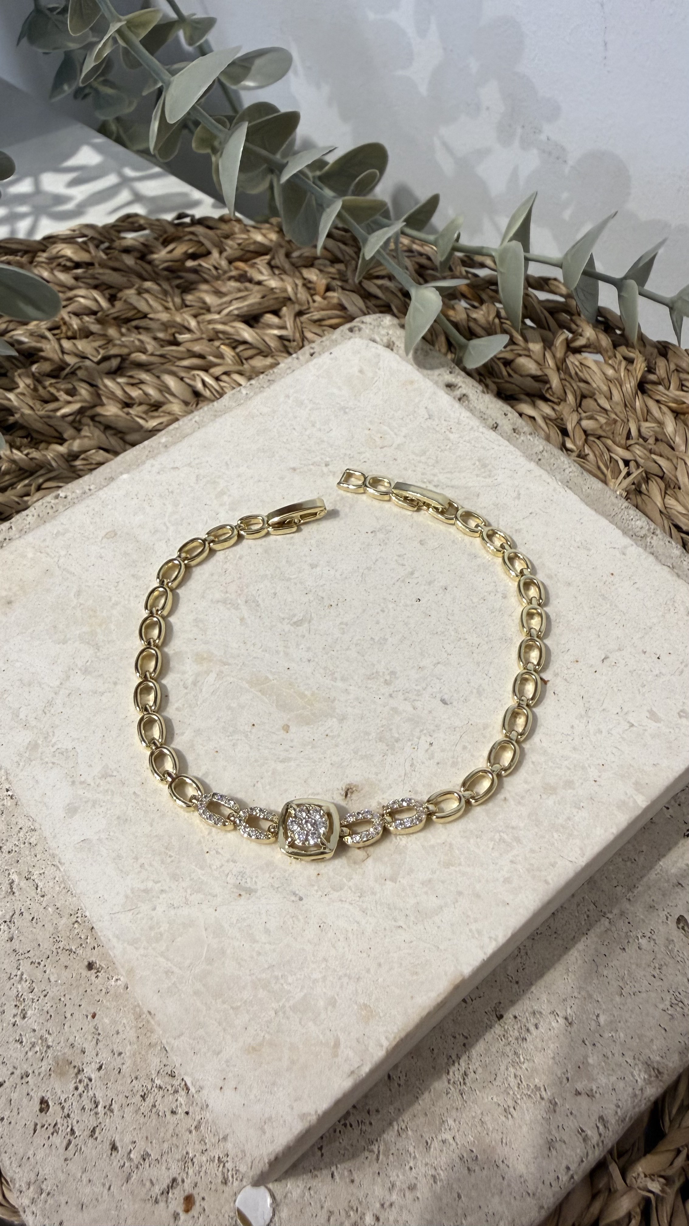 Xuping Özel Seri Gold Renk 14k Bileklik