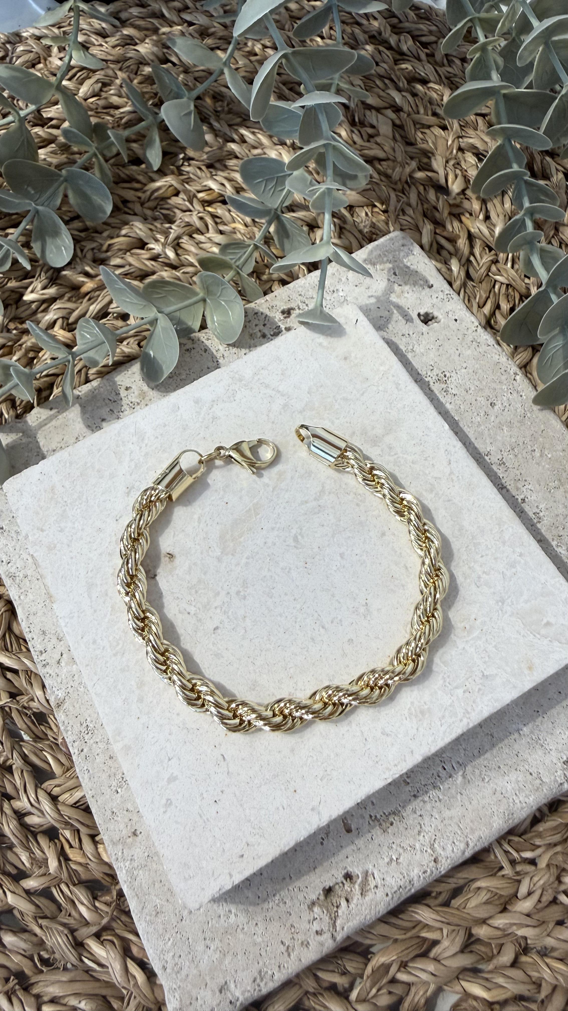 Xuping Özel Seri Gold Renk 14k Bileklik