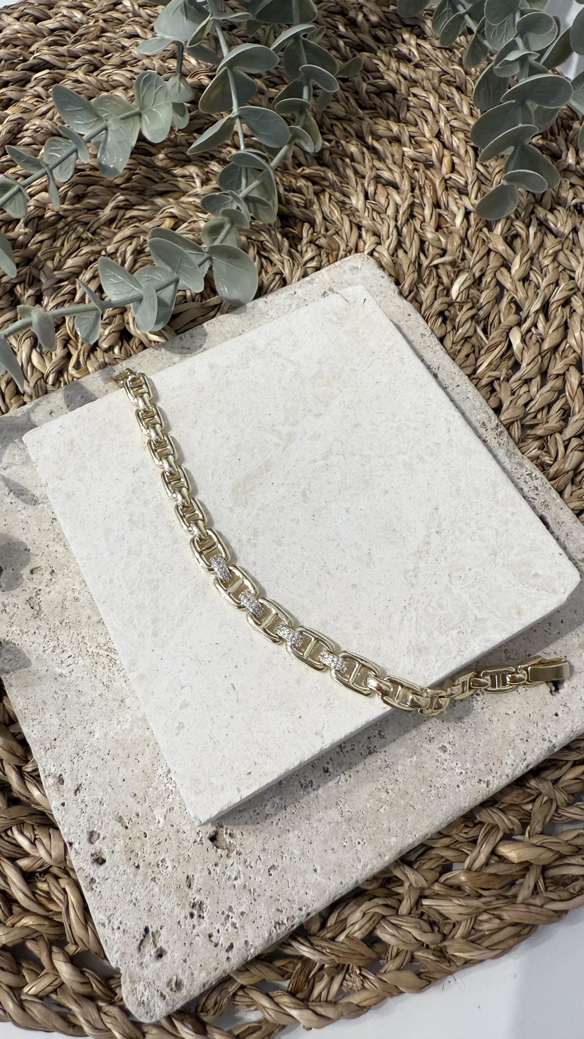 Xuping Özel Seri Gold Renk 14k Bileklik
