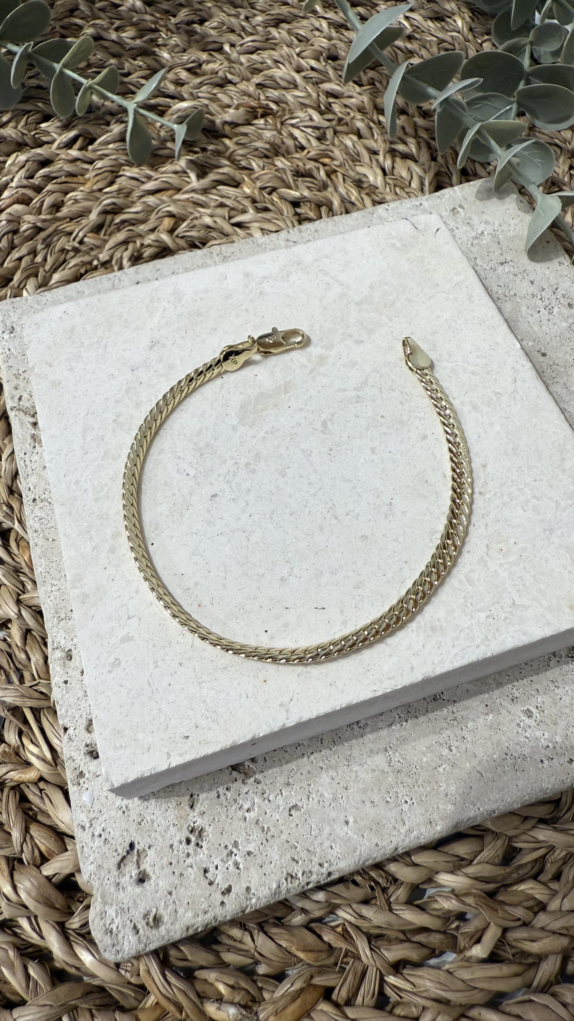 Xuping Özel Seri Gold Renk 14k Bileklik