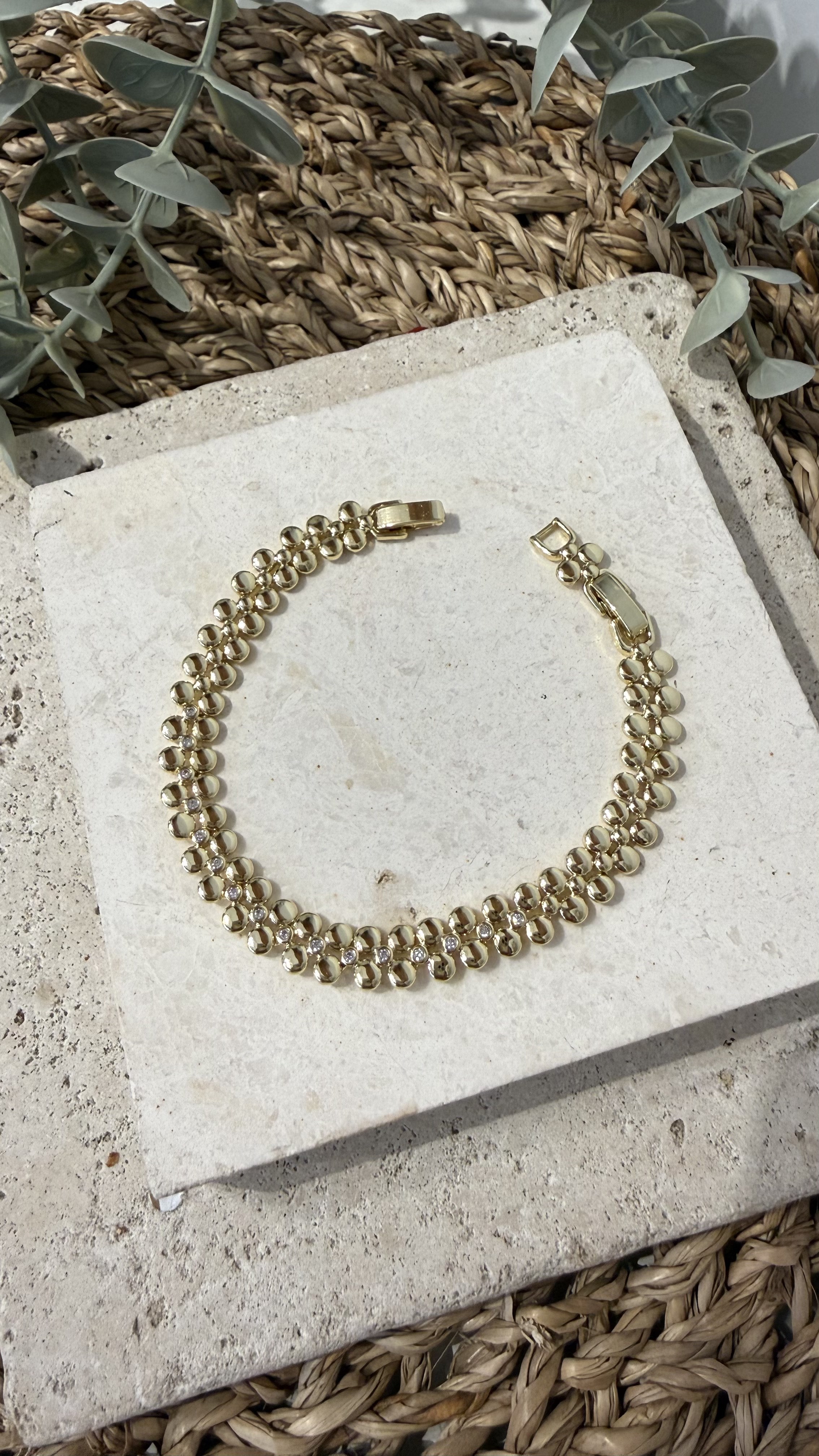 Xuping Özel Seri Gold Renk 14k Bileklik
