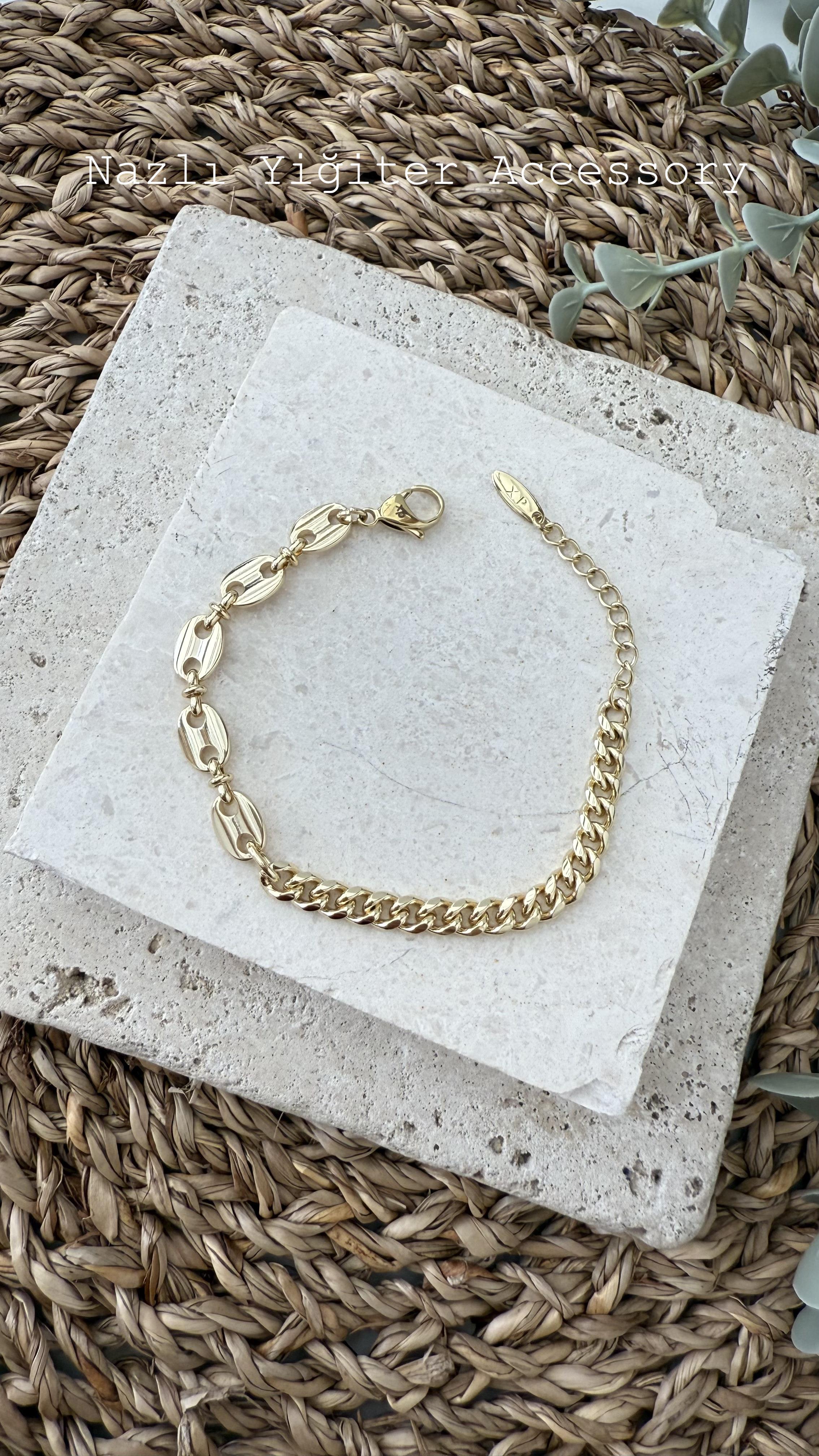 Xuping Özel Seri Gold Renk 14k Bileklik