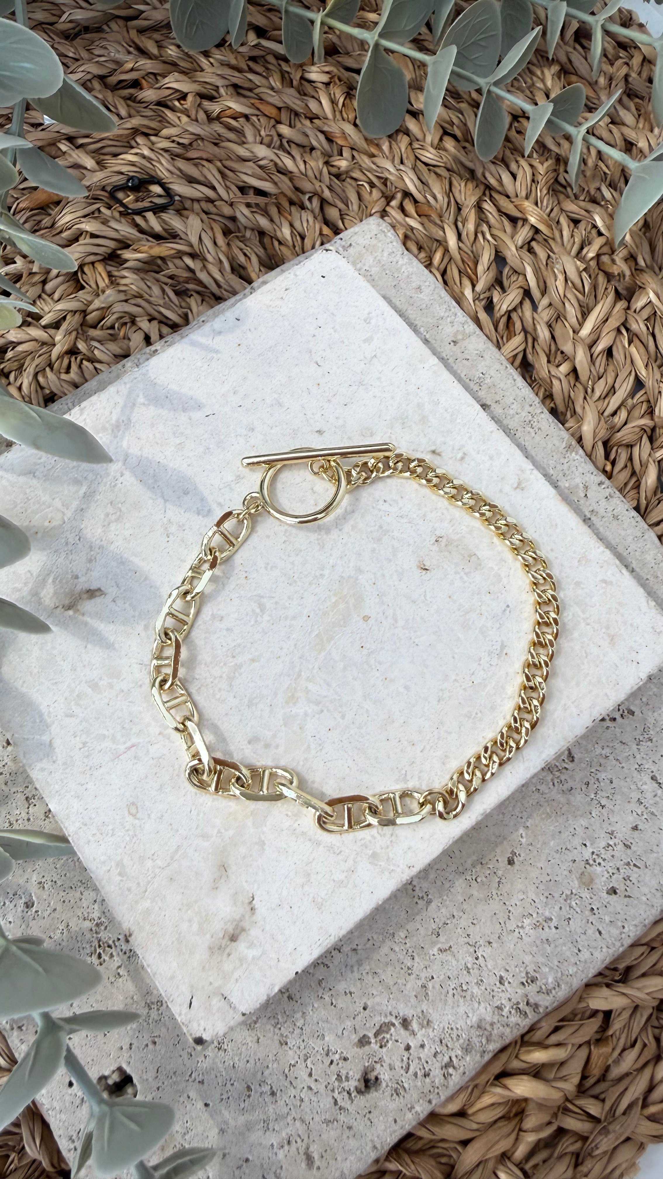 Xuping Özel Seri Gold Renk 14k Bileklik