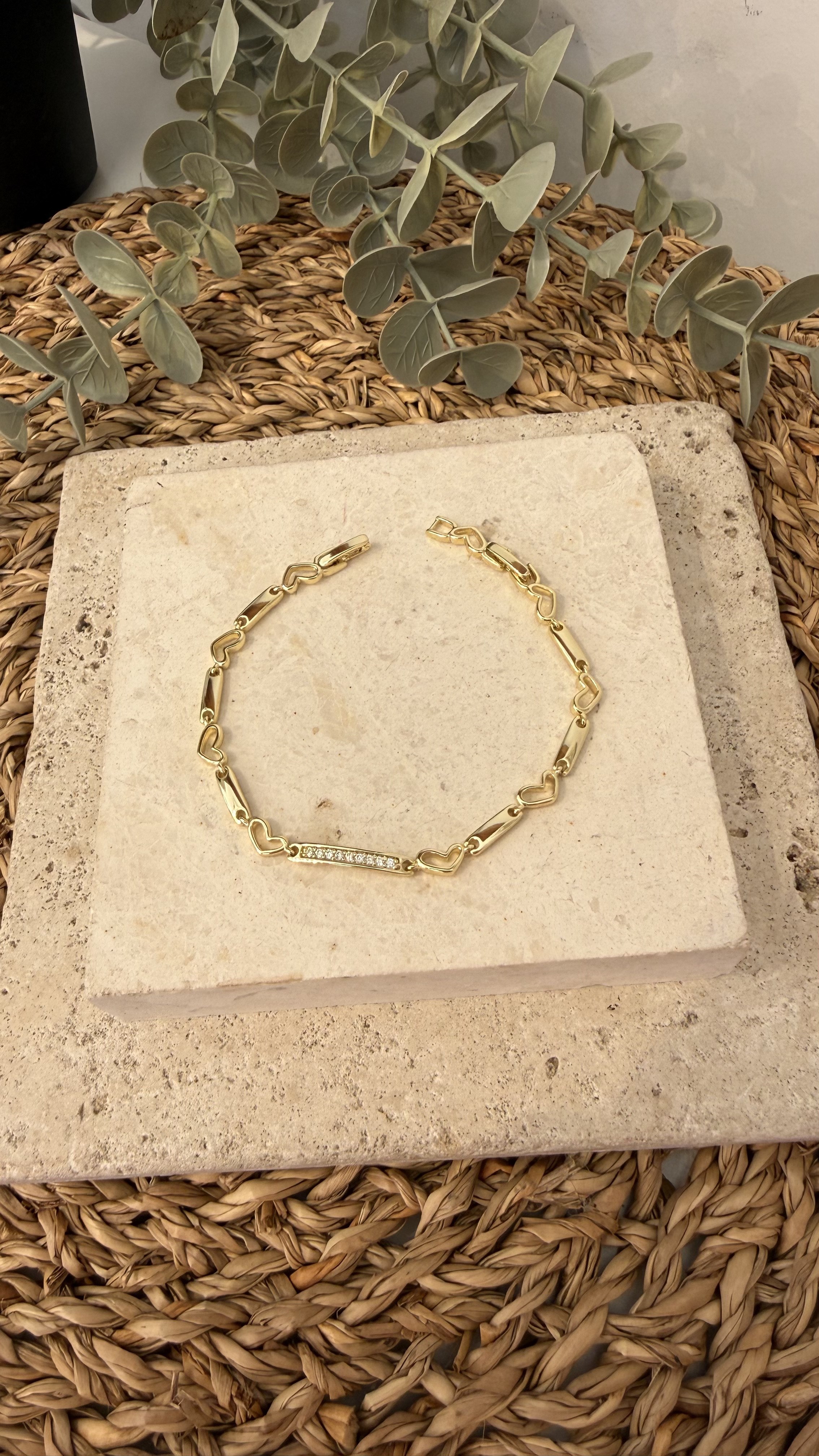 Xuping Özel Seri Gold Renk 14k Bileklik