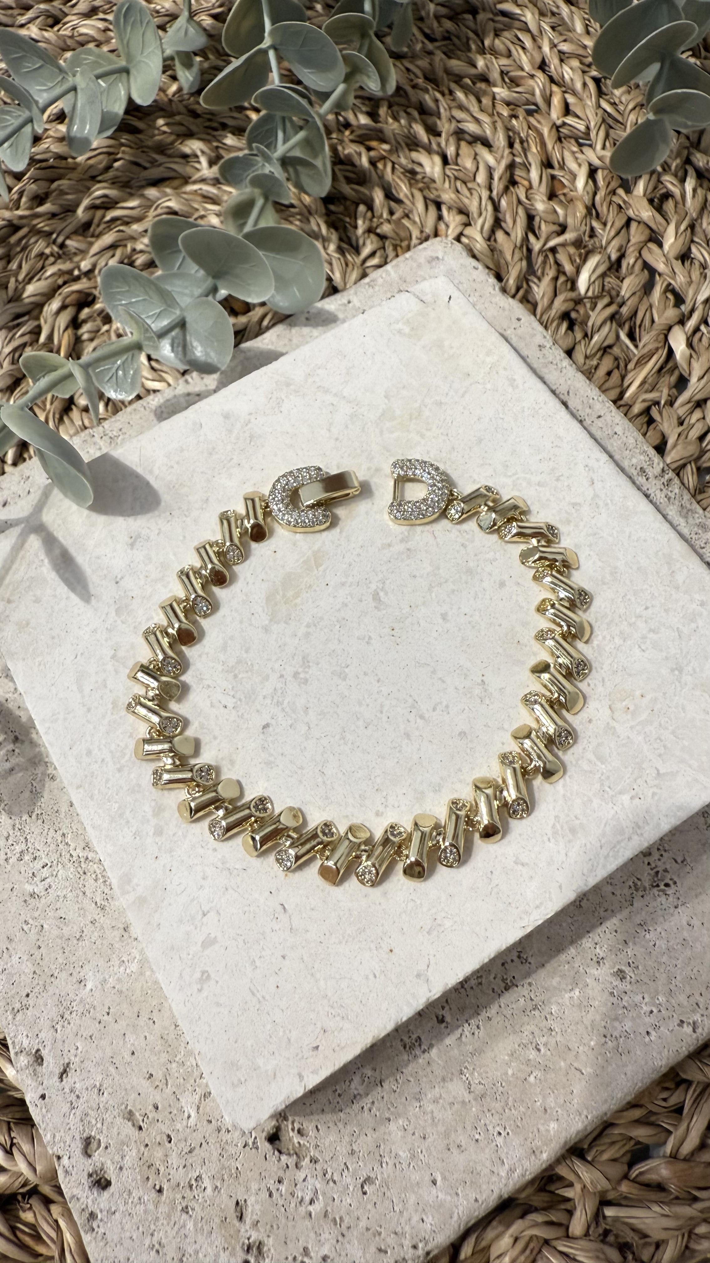 Xuping Özel Seri Gold Renk 14k Bileklik